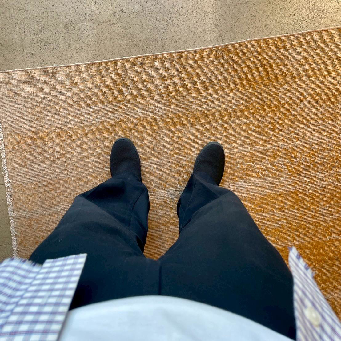 足のサイズ27.5cm / 着用サイズ44