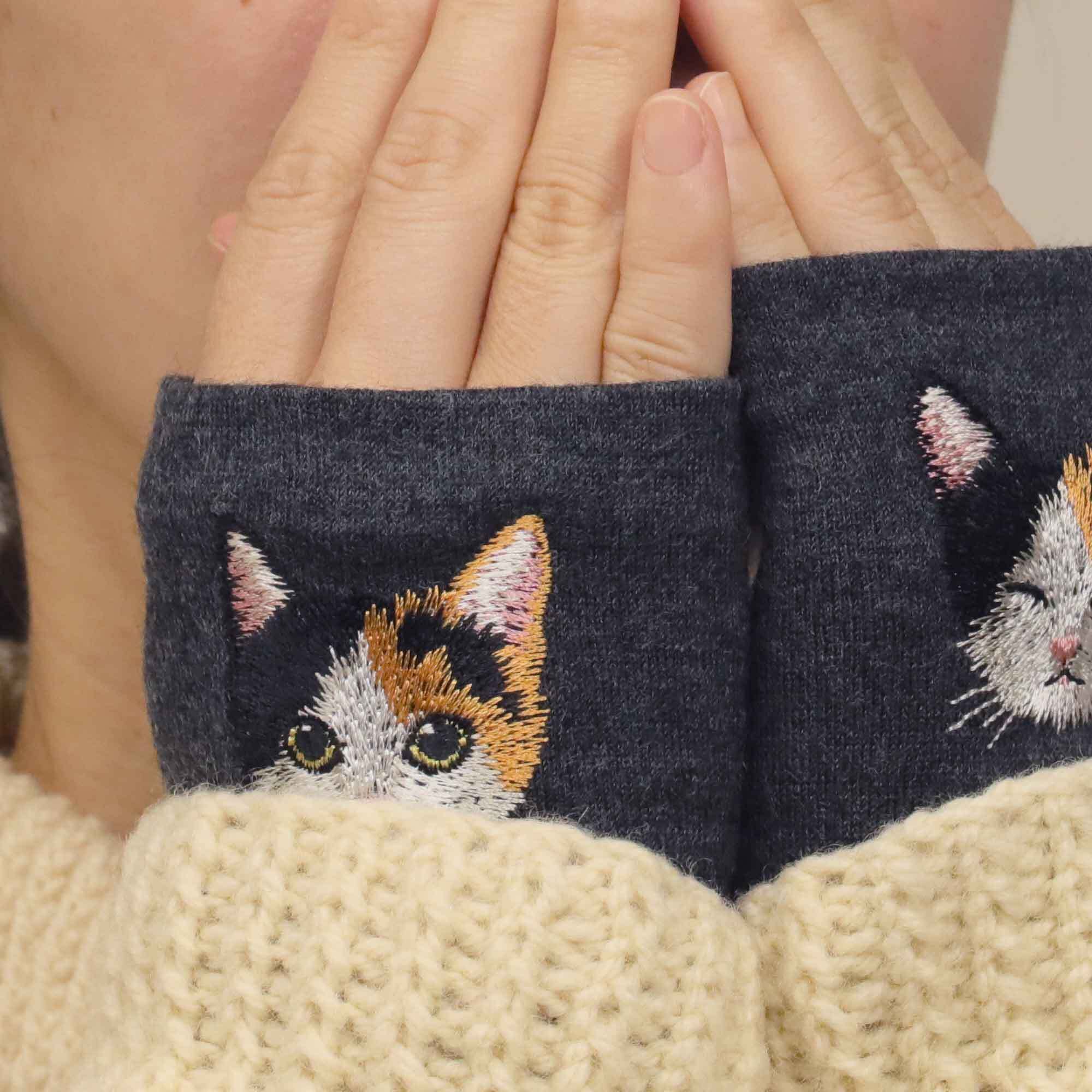 生地色：杢ブラック