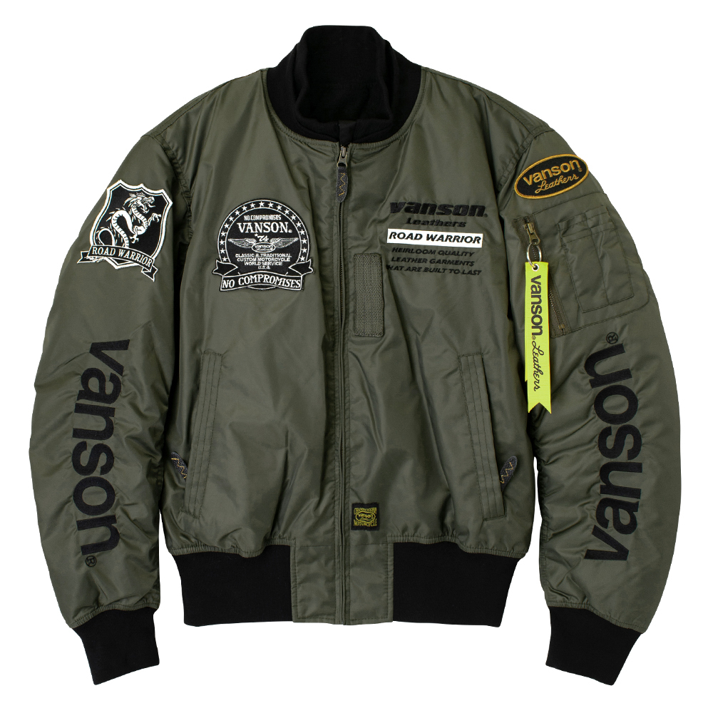 TVS2408W MA-1ジャケット | vansonleathers TVS2408W MA-1ジャケット | vansonleathers