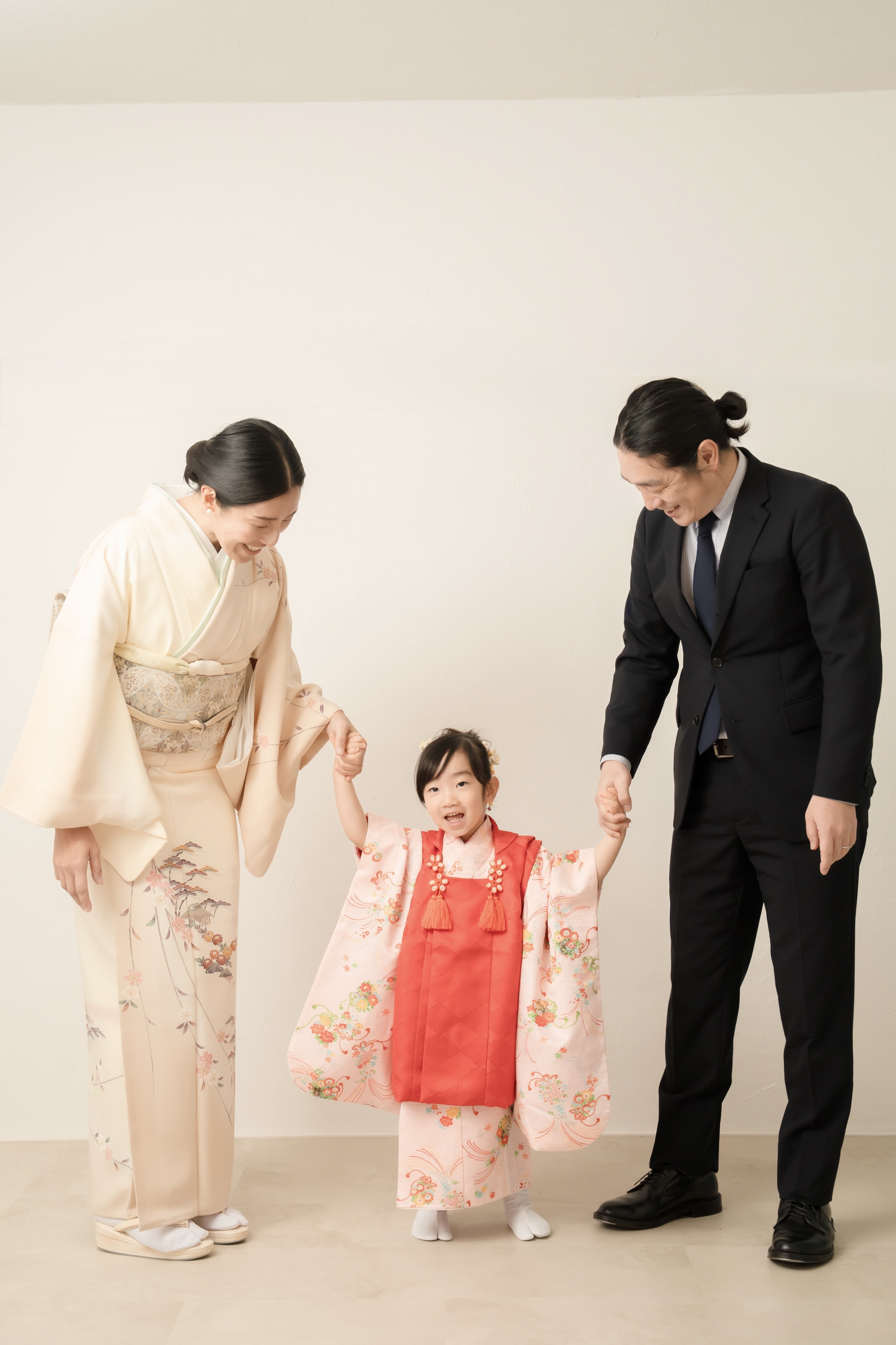 ママの訪問着着付け＆ヘアセットも可能