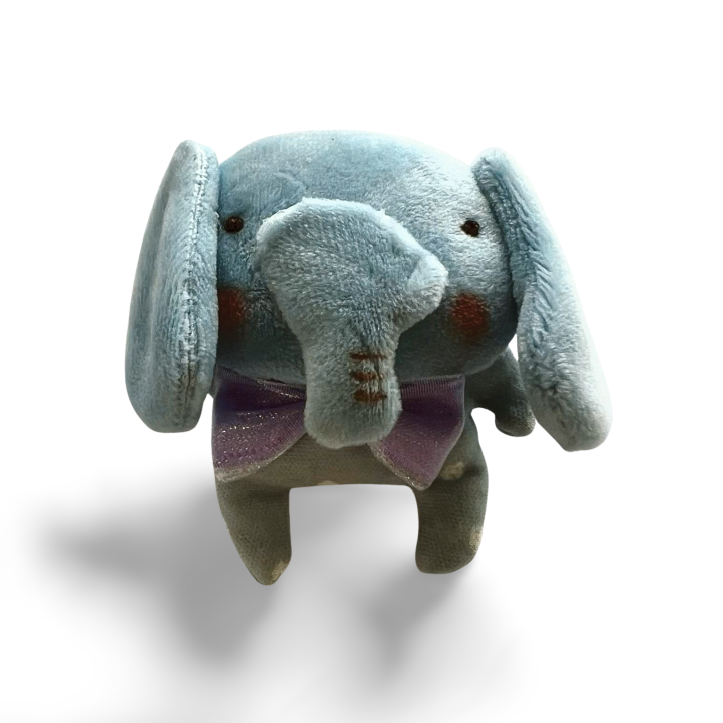 紫蝶ネクタイ（正面）