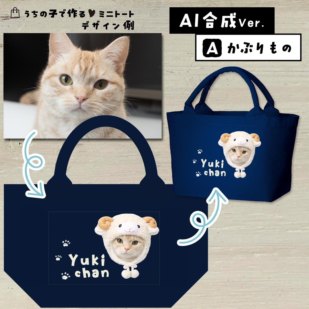 ひつじの被りもの