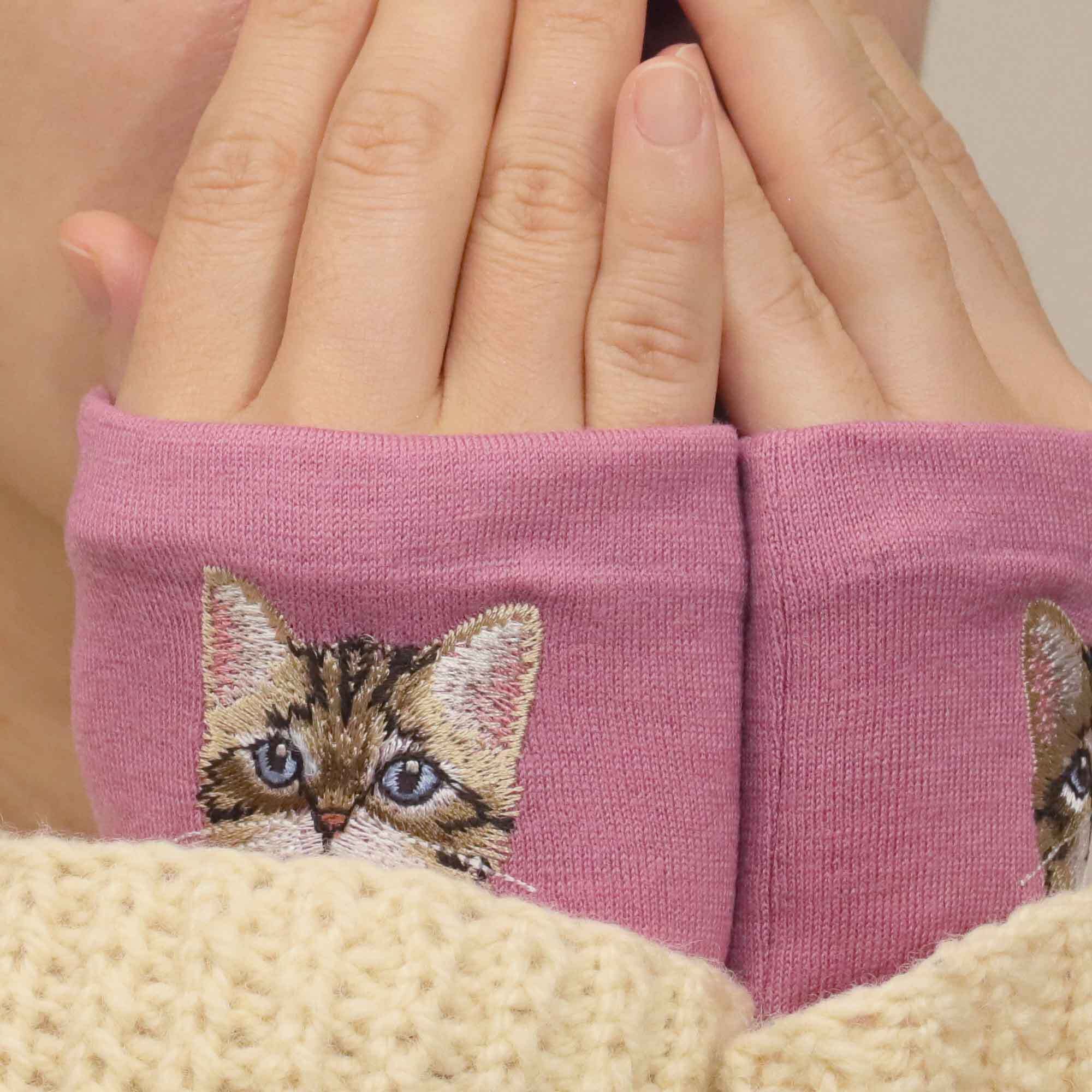 生地色：ローズピンク