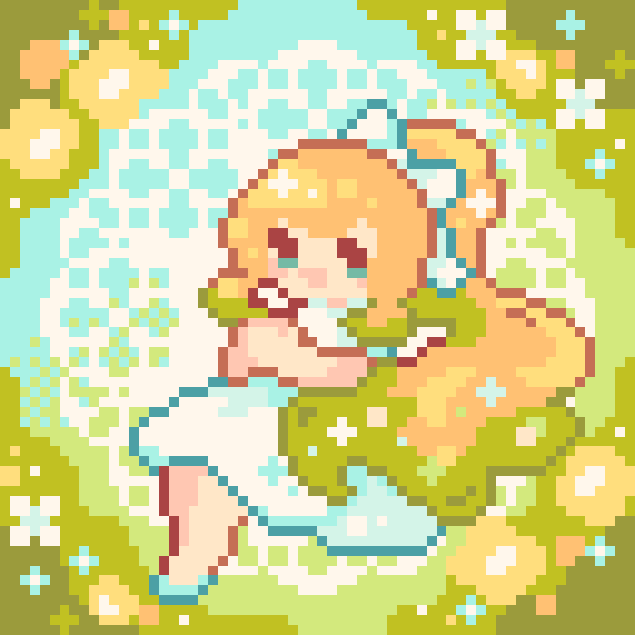 図案となったpixelart：©すらいむ。（無断転載・無断使用厳禁です）