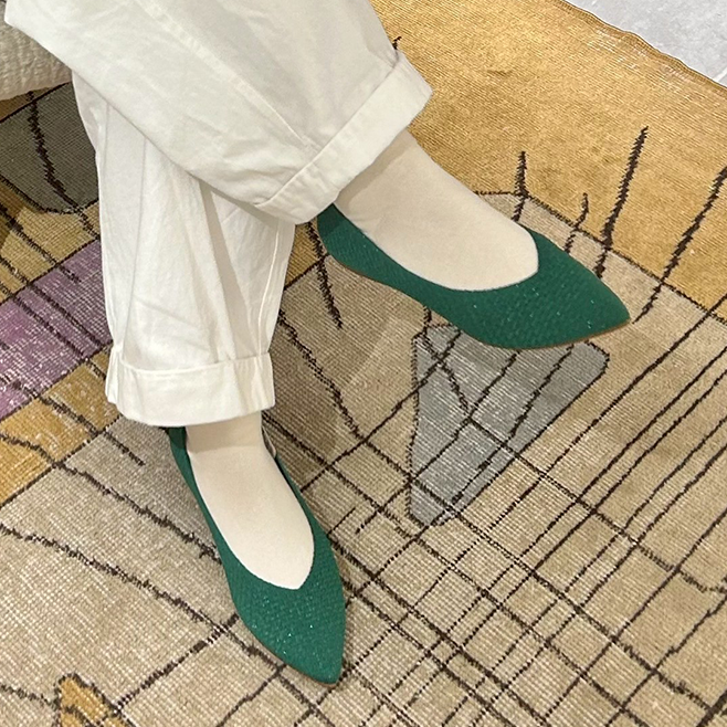 足のサイズ24cm / 着用サイズ38