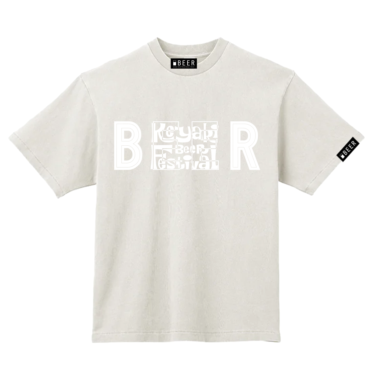 FRONT:BEERとけやきビール祭りのコラボデザイン