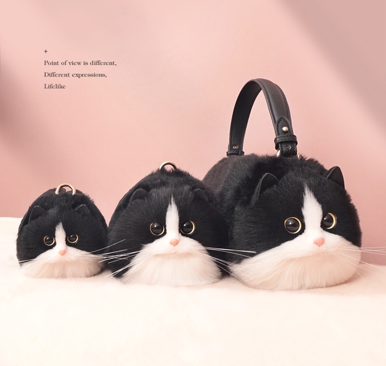 猫バッグ超おっきい子 ハチワレ bag♡K509 | luvxy
