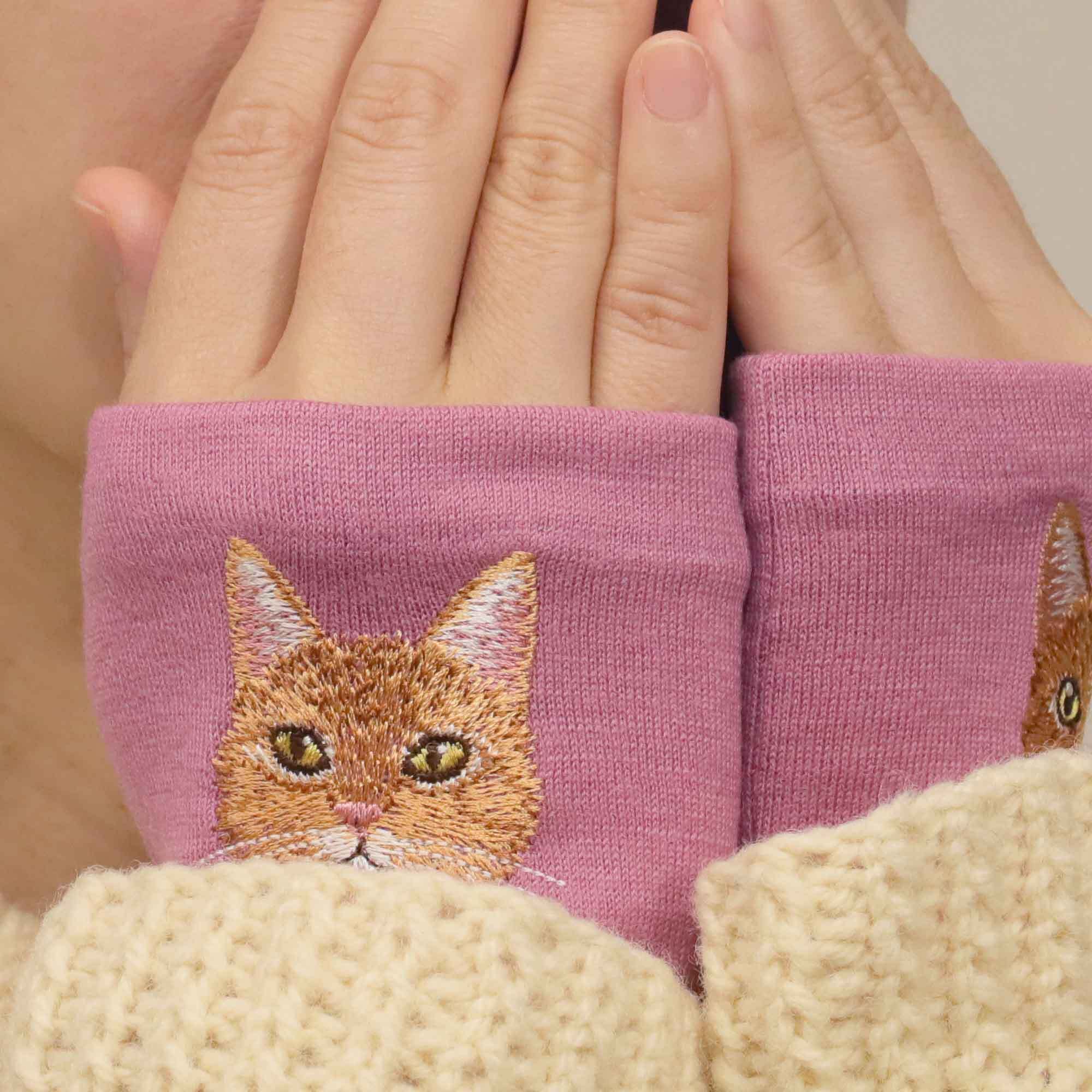 生地色：ローズピンク