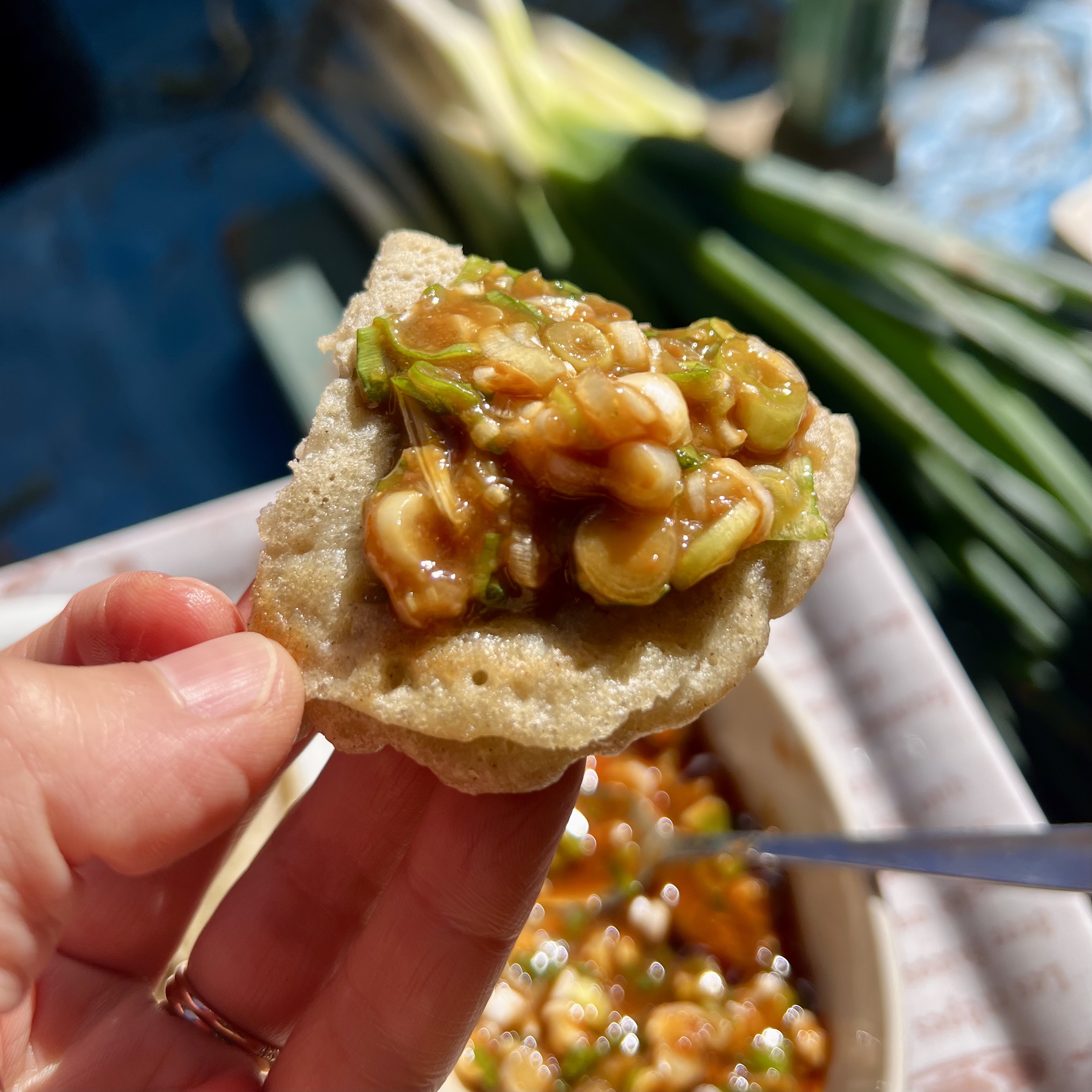 余ったネギは、ネギ味噌や