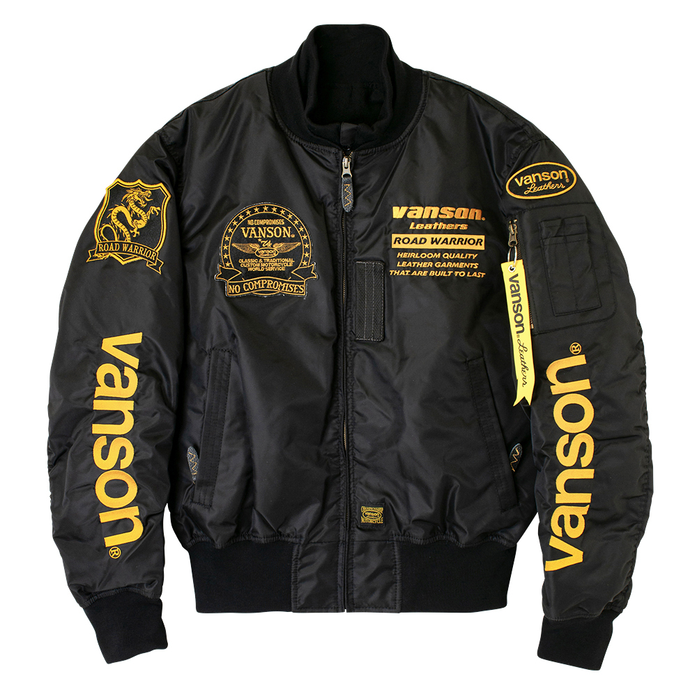 TVS2408W MA-1ジャケット | vansonleathers TVS2408W MA-1ジャケット | vansonleathers
