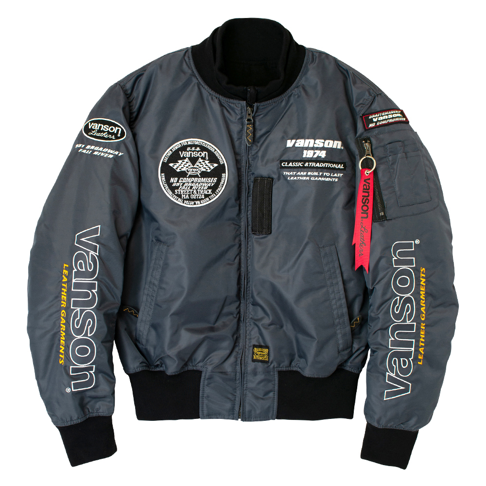 TVS2407W MA-1ジャケット | vansonleathers TVS2407W MA-1ジャケット | vansonleathers