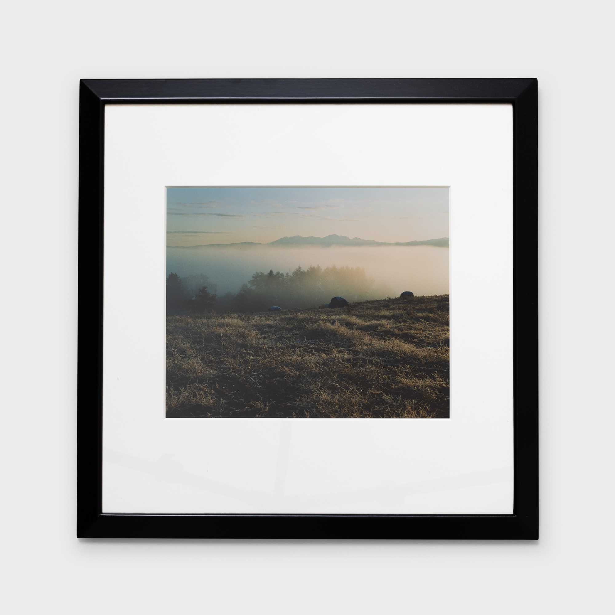 12　朝霧の大雪山　1984年10月上旬　美瑛町