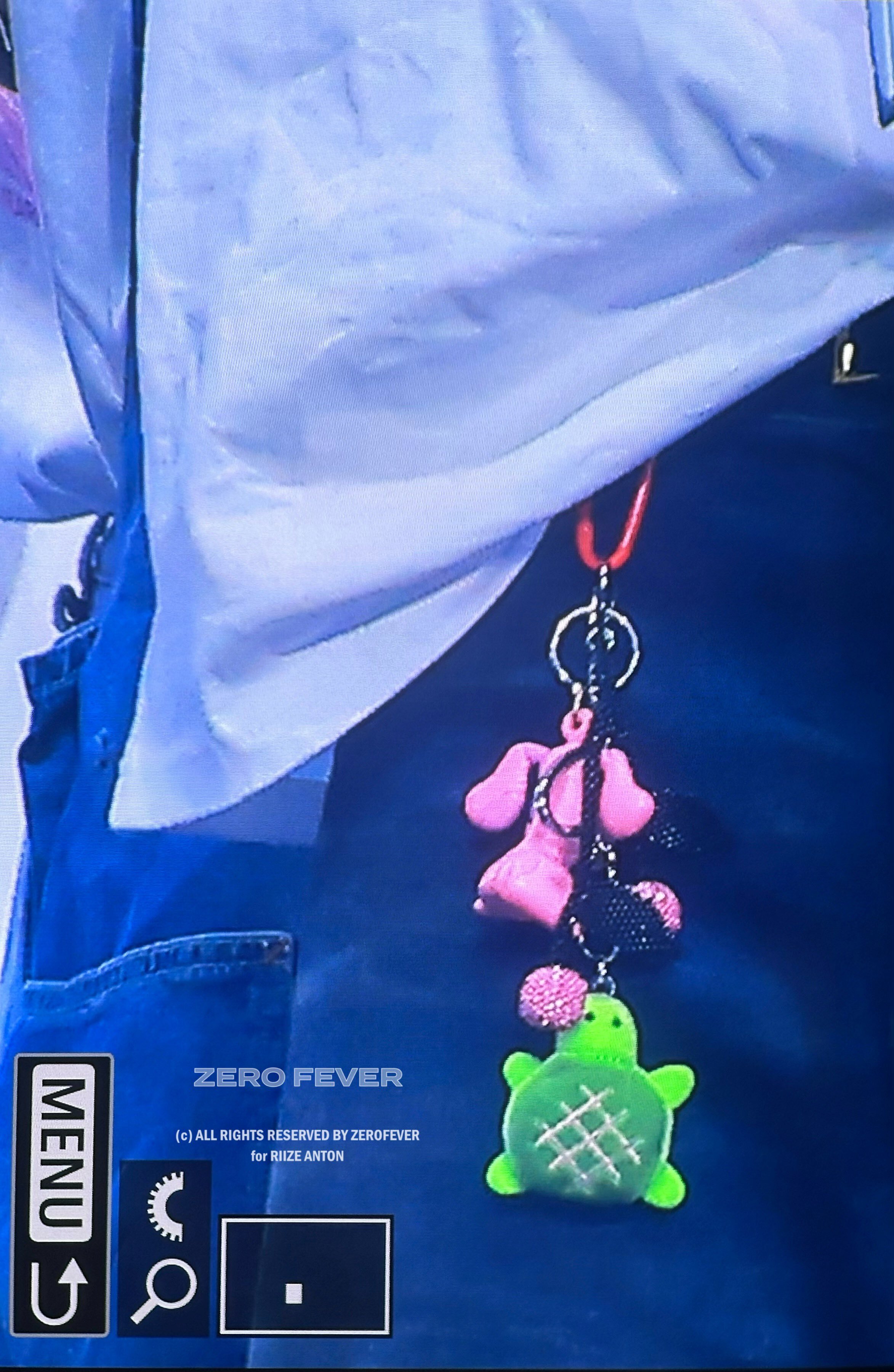 ☆RIIZE アントン 着用！！【KUO】cute turtle key-chain