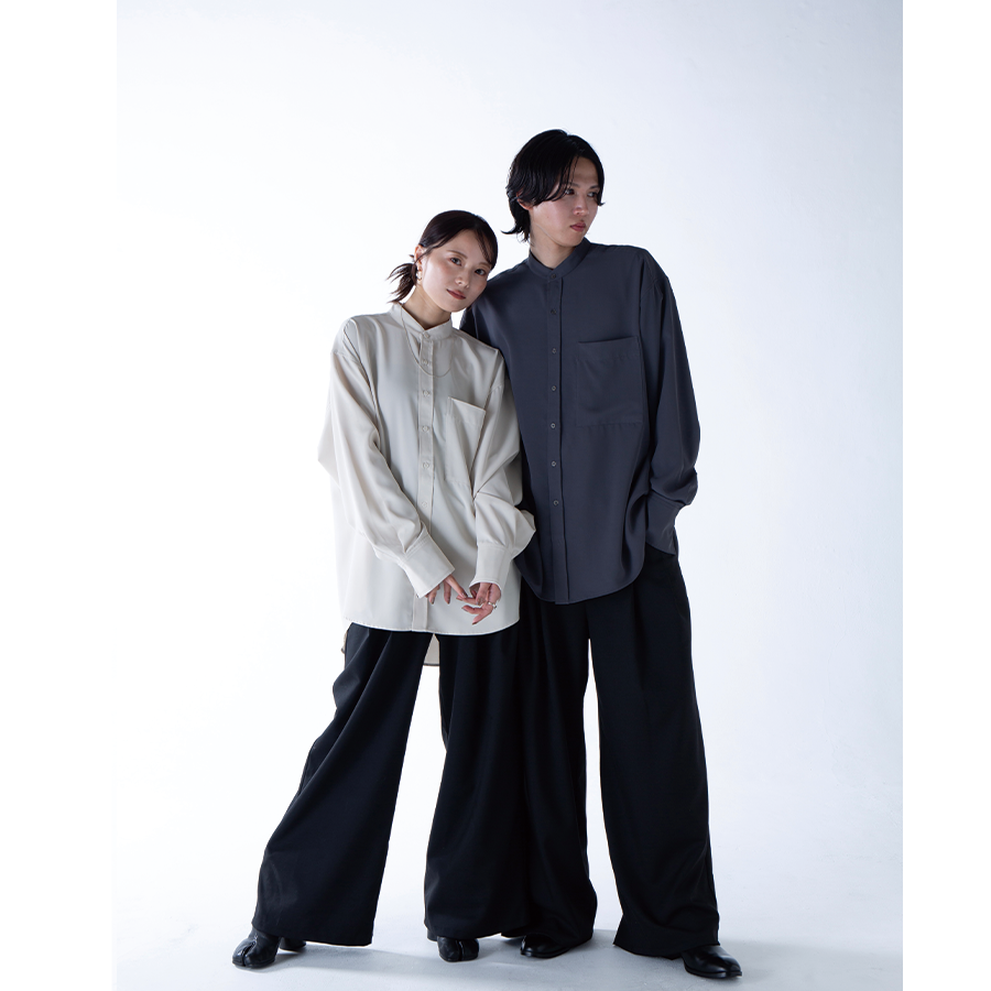 model:165cm / Mサイズ着用 | 179cm / Lサイズ着用