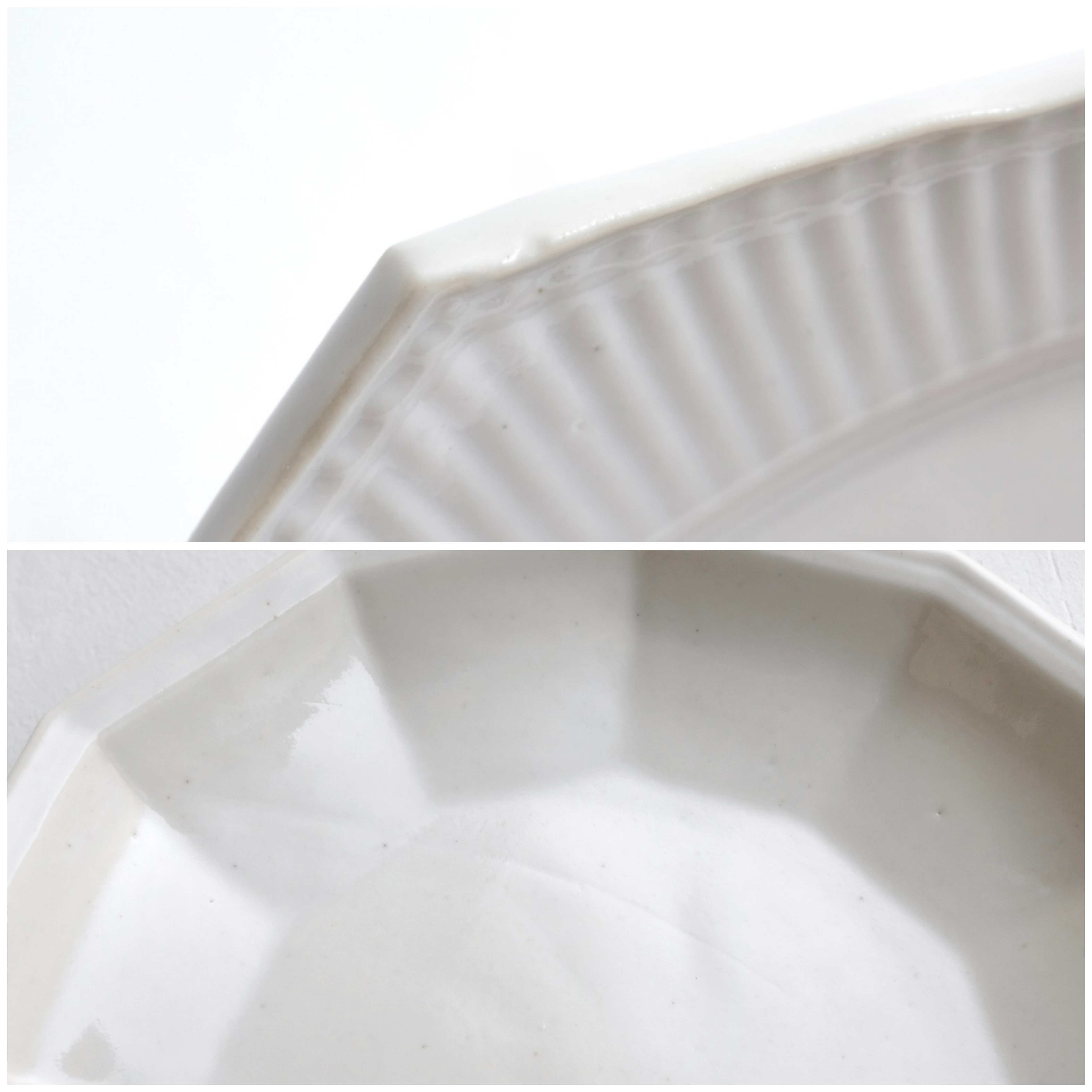 素地の凹みや線状の跡