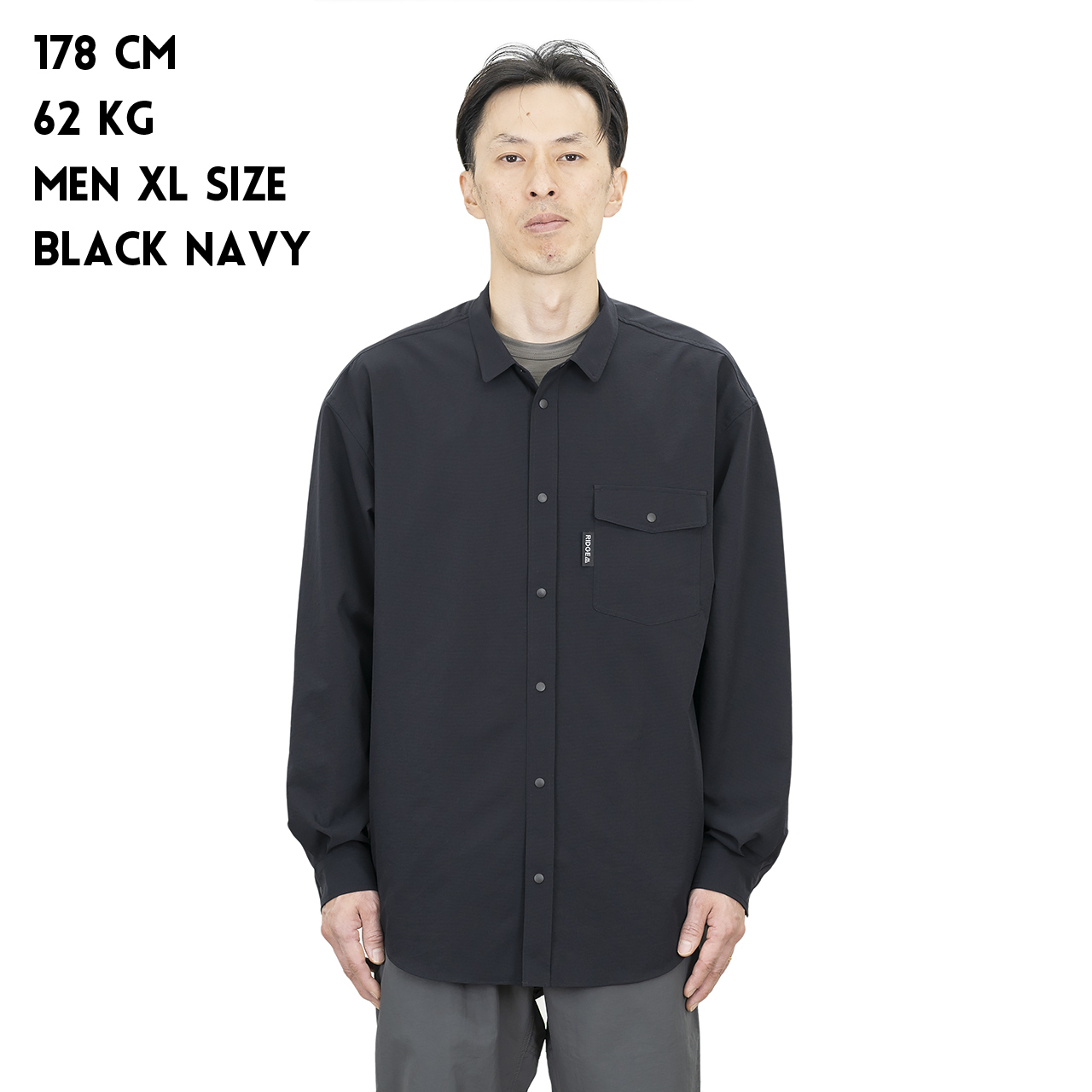 RIDGE MOUNTAIN GEAR Poly Basic Long Sleeve Shirt リッジ マウンテン