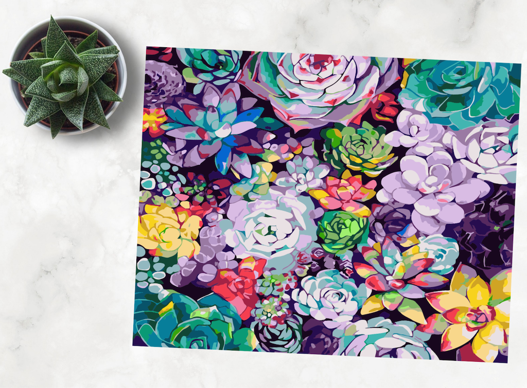 おうちの植物と一緒に♡