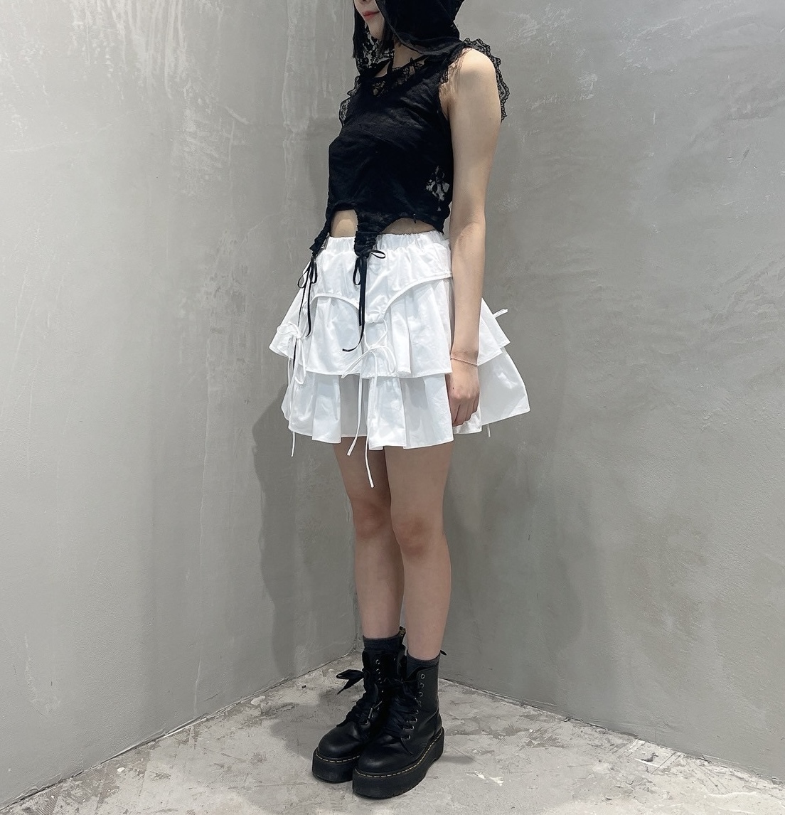 Staff：163cm ／WHITE