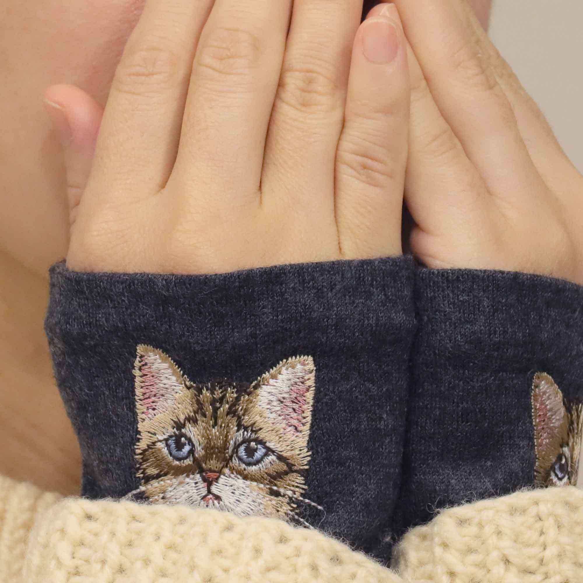 生地色：杢ブラック