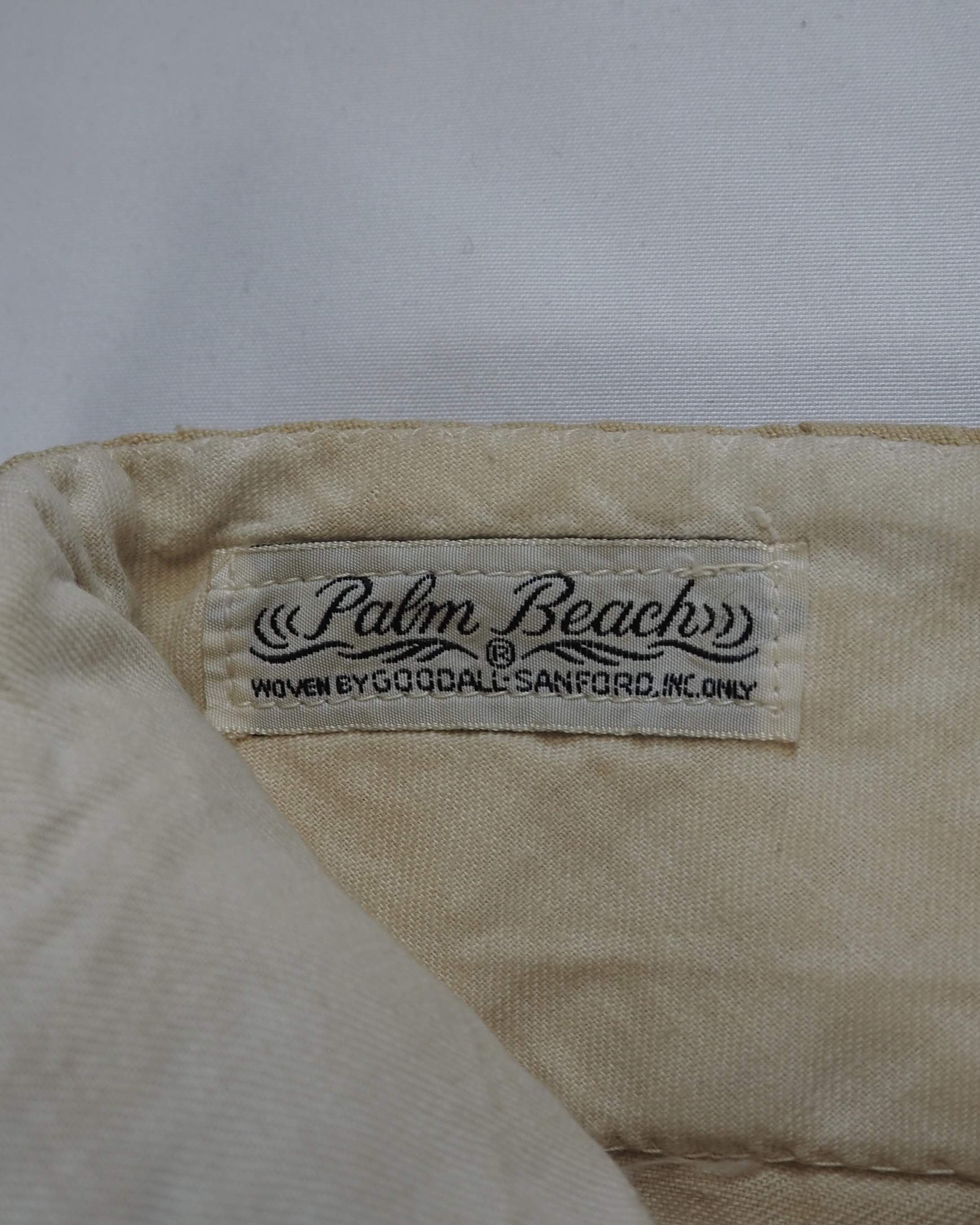 【VCM入荷】50’s ウールスラックス イエロー の画像 12