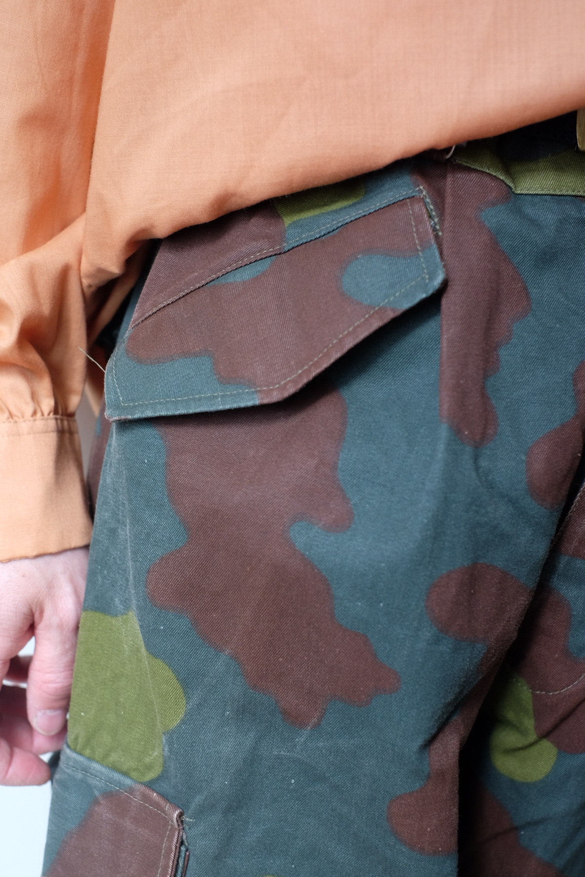 Italian military san marco camo cargo pants の画像 12