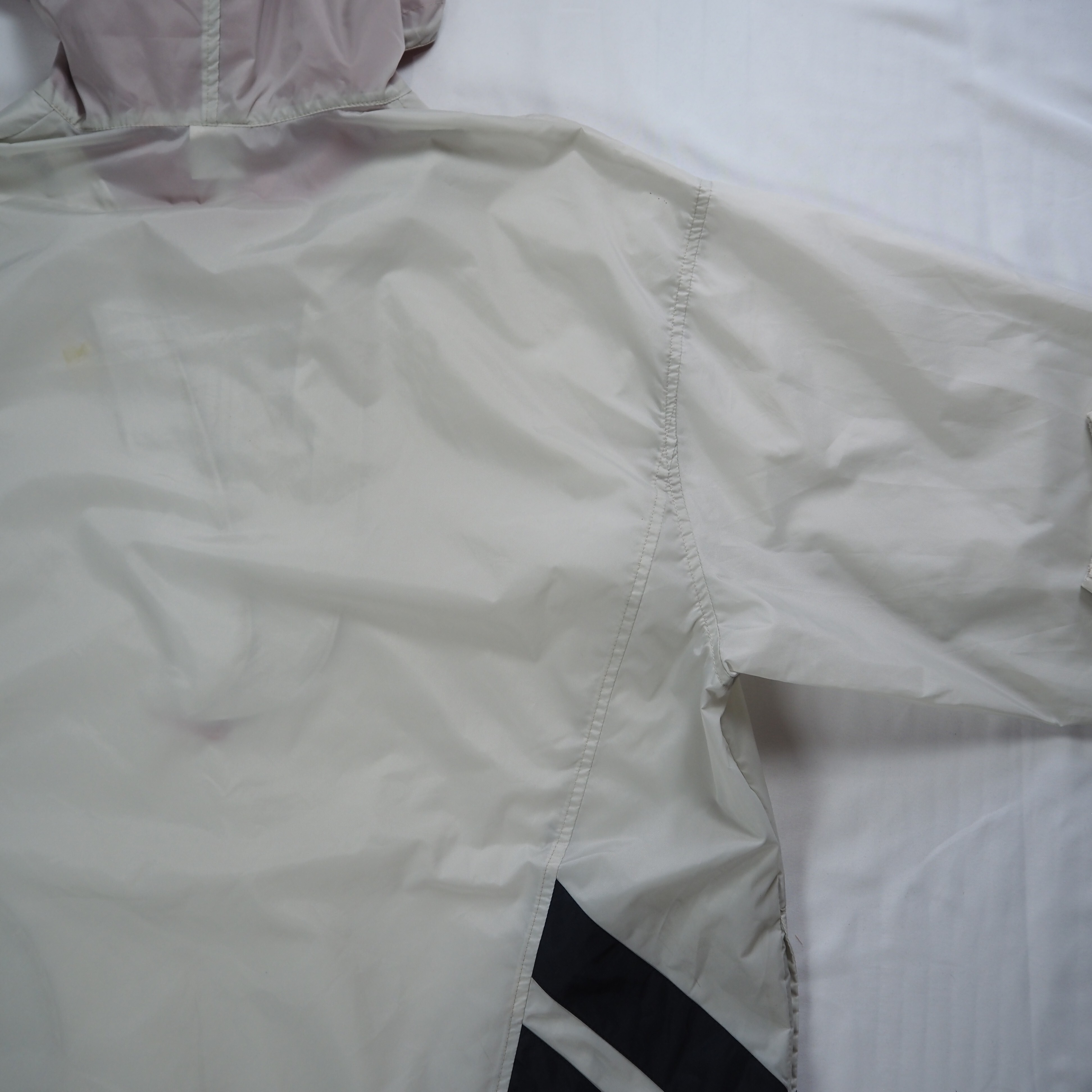 90's NIKE ナイロンアノラック センタースウォッシュ XL の画像 16