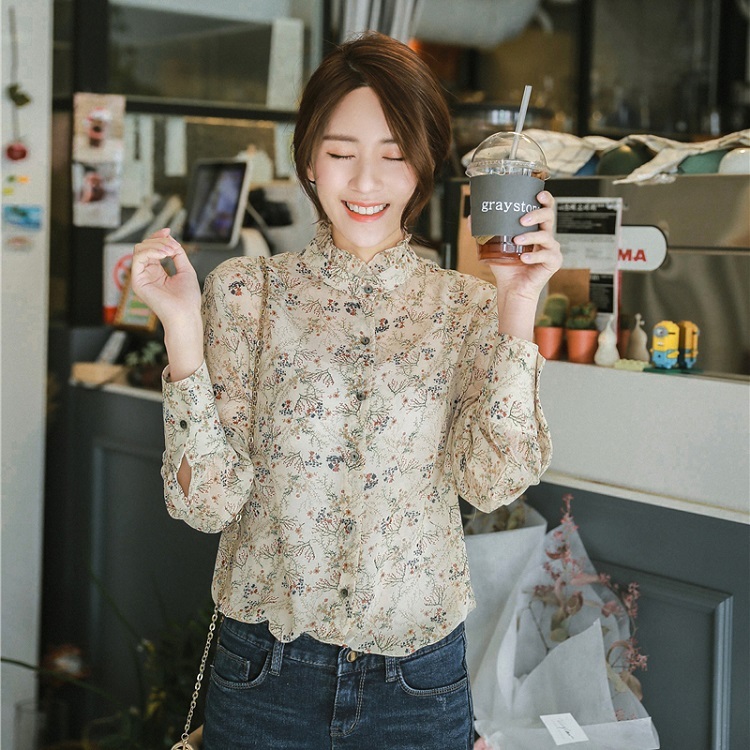 ブラウス シャツ 花柄シャツ トップス レディース 女性用 長袖 花柄 フロントボタン オフィス 通勤 通学 デイリー デート ランチ ショッピング レトロ 前開き 大人 ヴィンテージ ヴィンテージ風 ラワー 小花 小花柄 春 秋 Tp01 Colorful Closet おしゃれな ブラウス シャツ 花柄シャツ トップス レディース 女性用 長袖 花柄 フロントボタン オフィス 通勤 通学 デイリー デート ランチ ショッピング レトロ 前開き 大人 ヴィンテージ ヴィンテージ風 ラワー 小花 小花柄 春 秋 Tp01 Colorful Closet おしゃれな