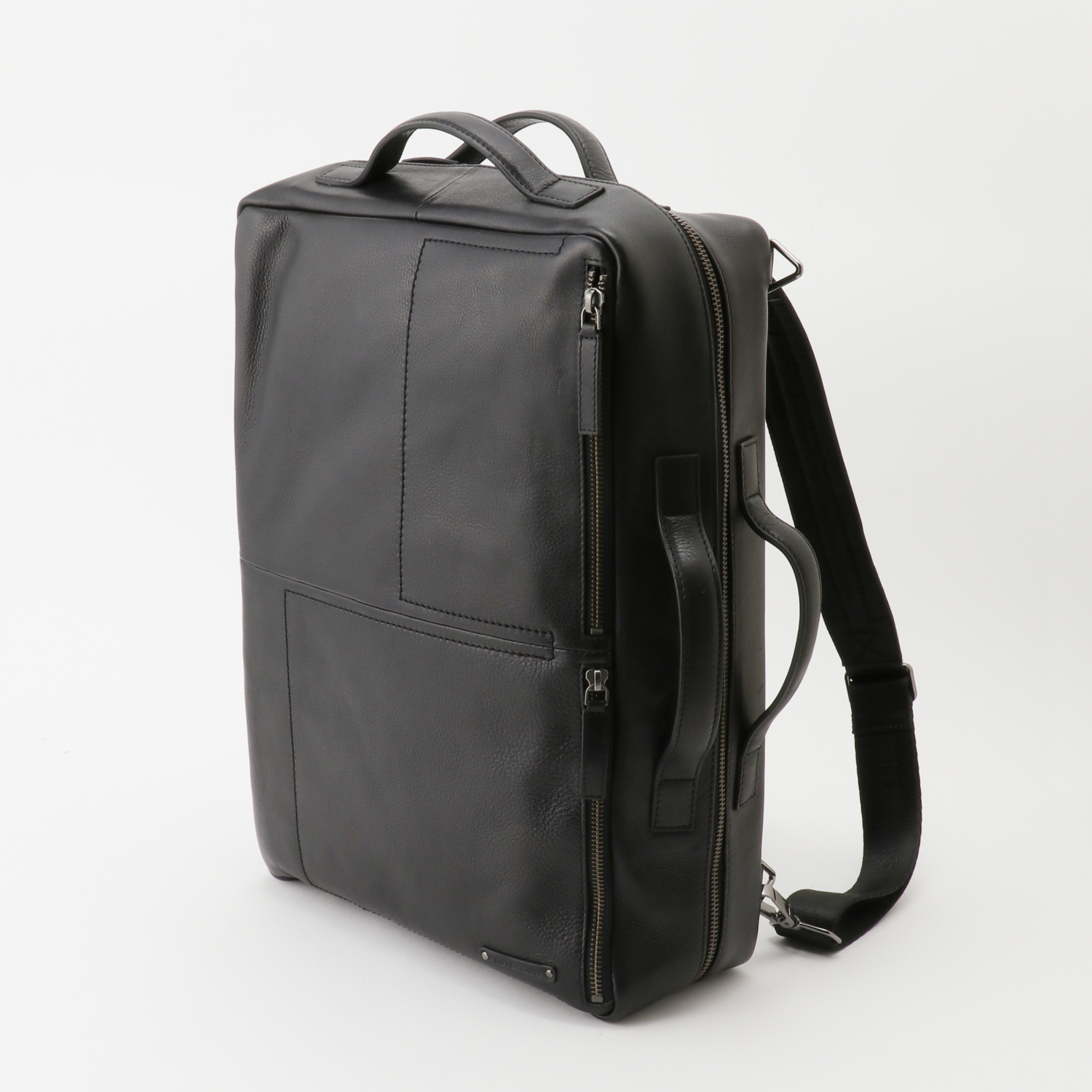 牛革 3wayビジネスリュック Black レザーリュック ショルダーバッグ ビジネスバッグ 大容量 本革 W9113 Rayzcloset Online Shop 牛革 3wayビジネスリュック Black レザーリュック ショルダーバッグ ビジネスバッグ 大容量 本革 W9113 Rayzcloset Online Shop