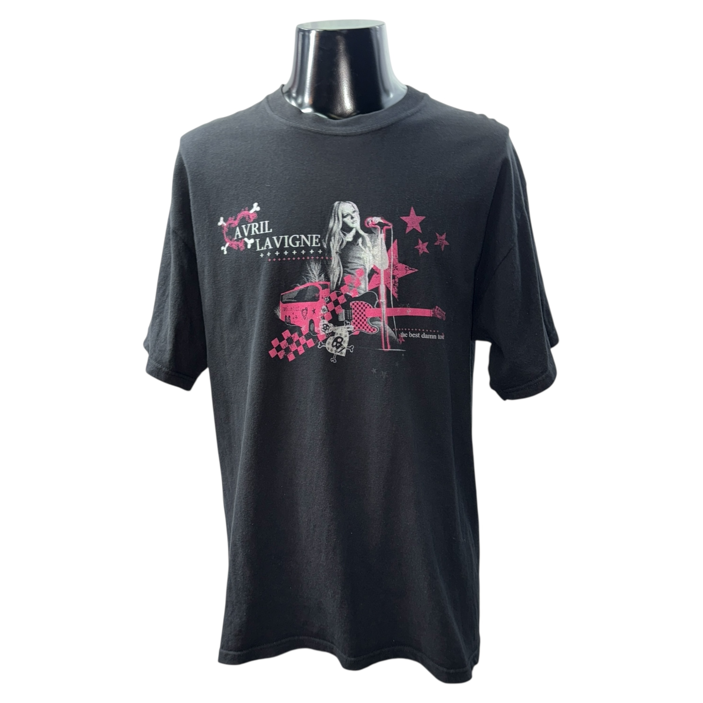 【AVRIL LAVIGNE】アヴリル・ラヴィーン  “THE BEST DAMN TOUR 2008“ ツアーTシャツ