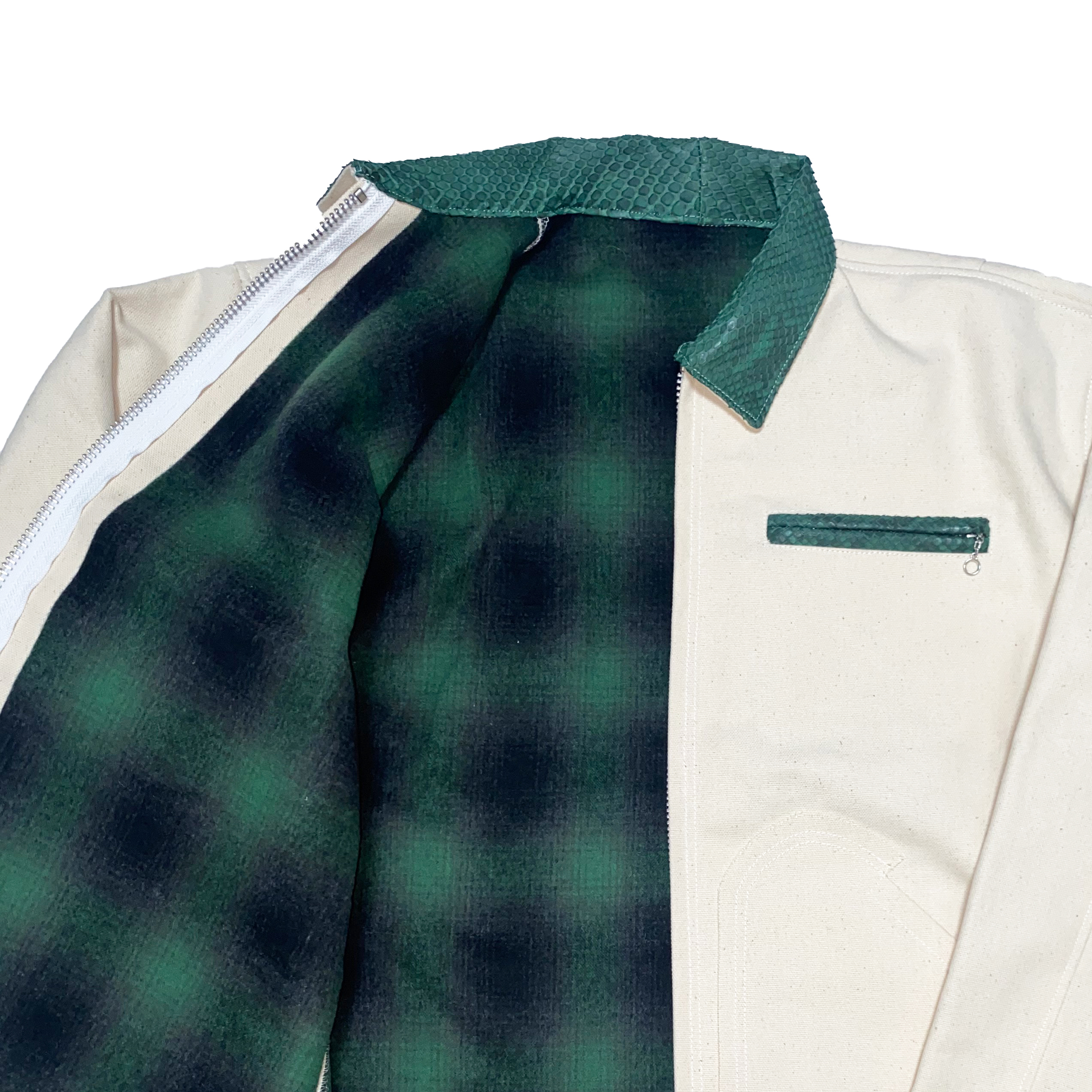 Petroit Work Jacket / White - 画像4