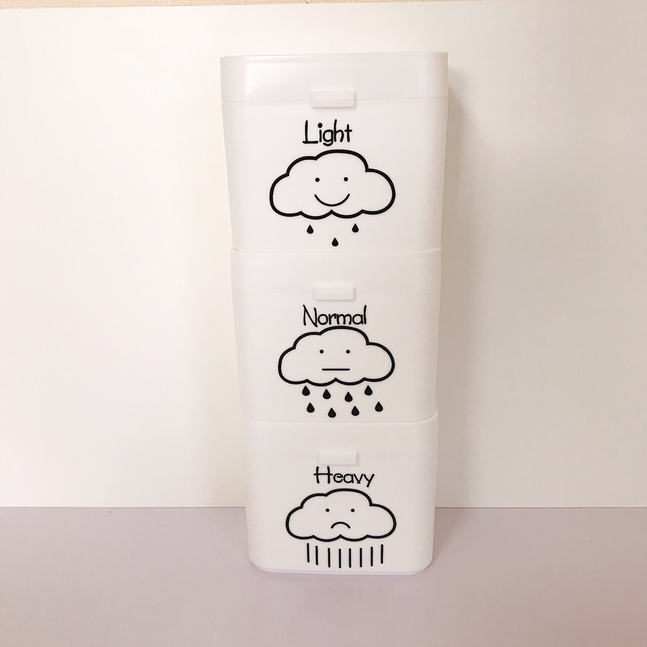 生理用品 収納 ラベル 収納 ラベル ブラック 見せる収納 整理整頓 片付け モノトーン おしゃれ Wsgfactory