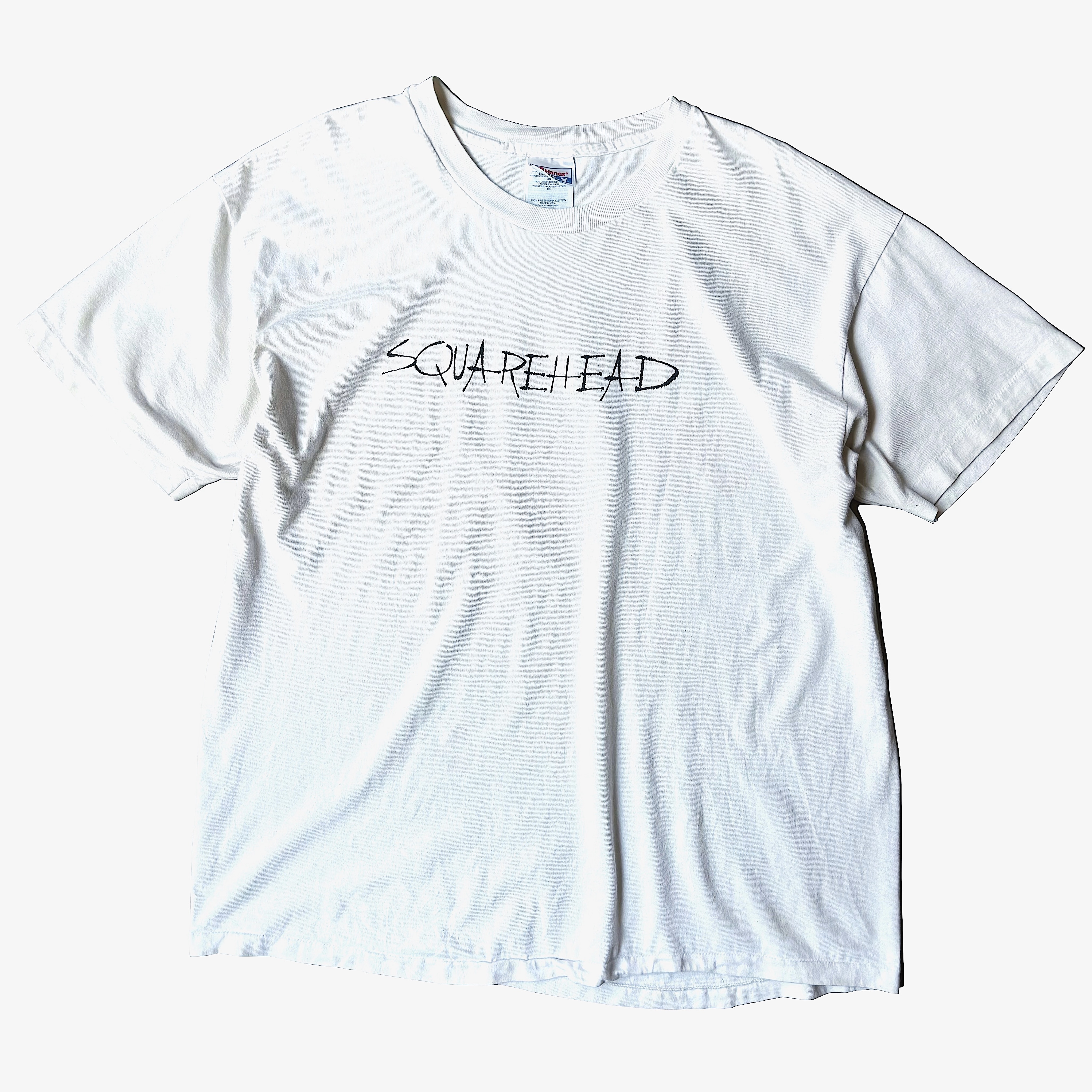 Vintage 90's【Hanes】"SQUAREHEAD" T-shirt の画像 2