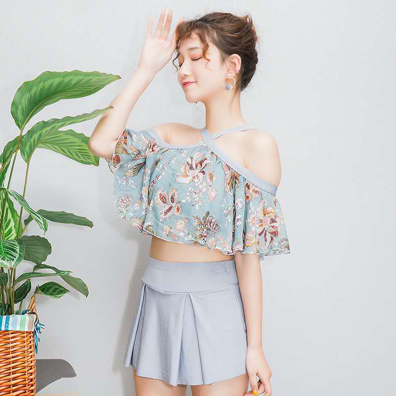 75 水着 可愛い オフショル 最高の動物画像