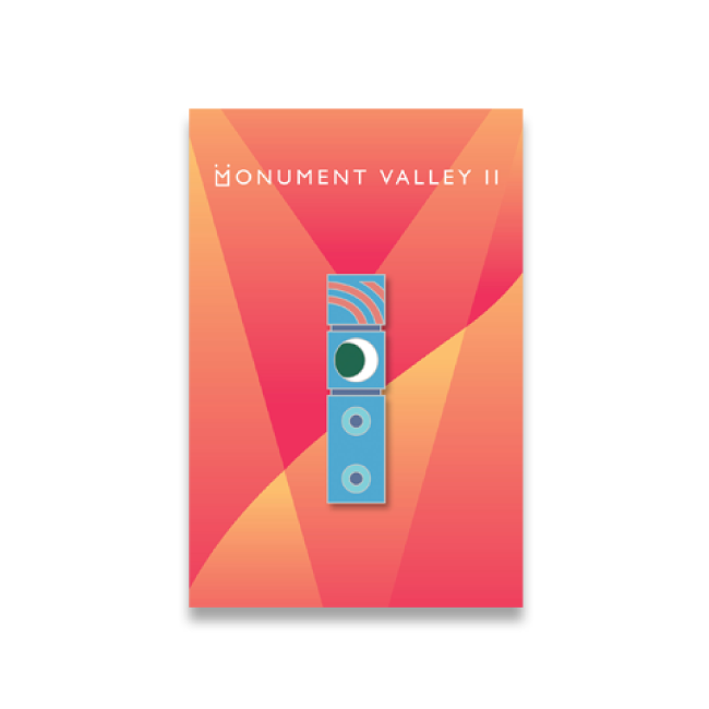 【Monument Valley 2(モニュメント・バレー 2)】ドーテム ピンバッジ - 画像2