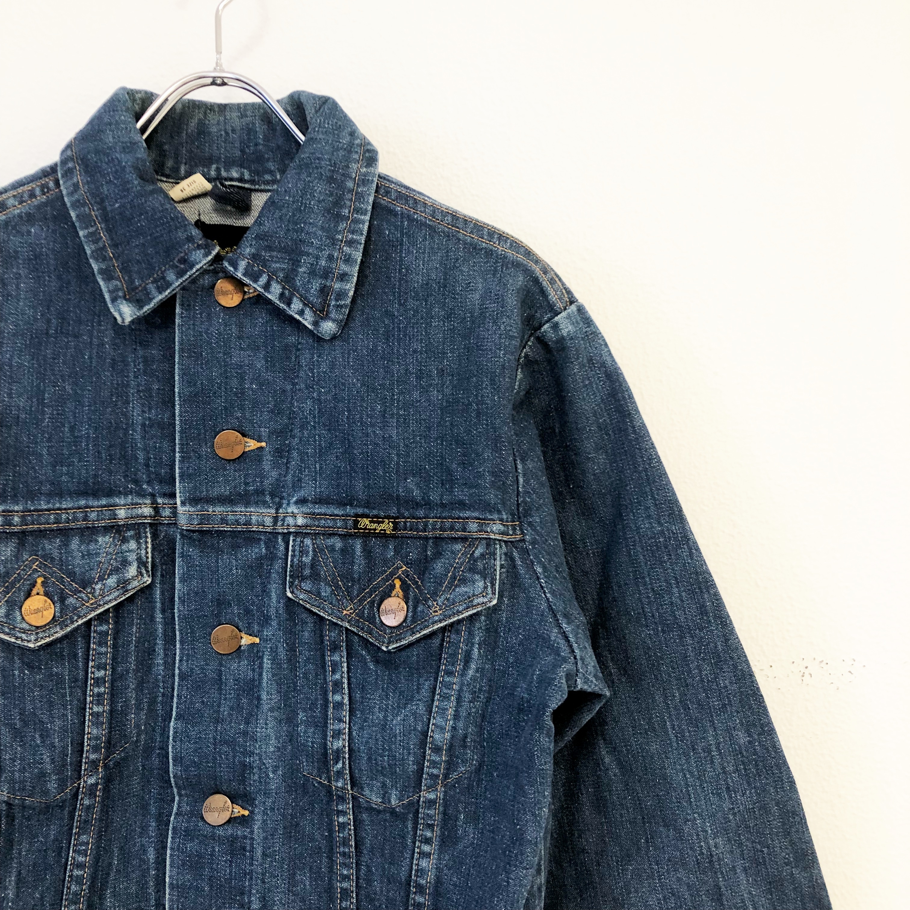 70s wrangler denim jacket
