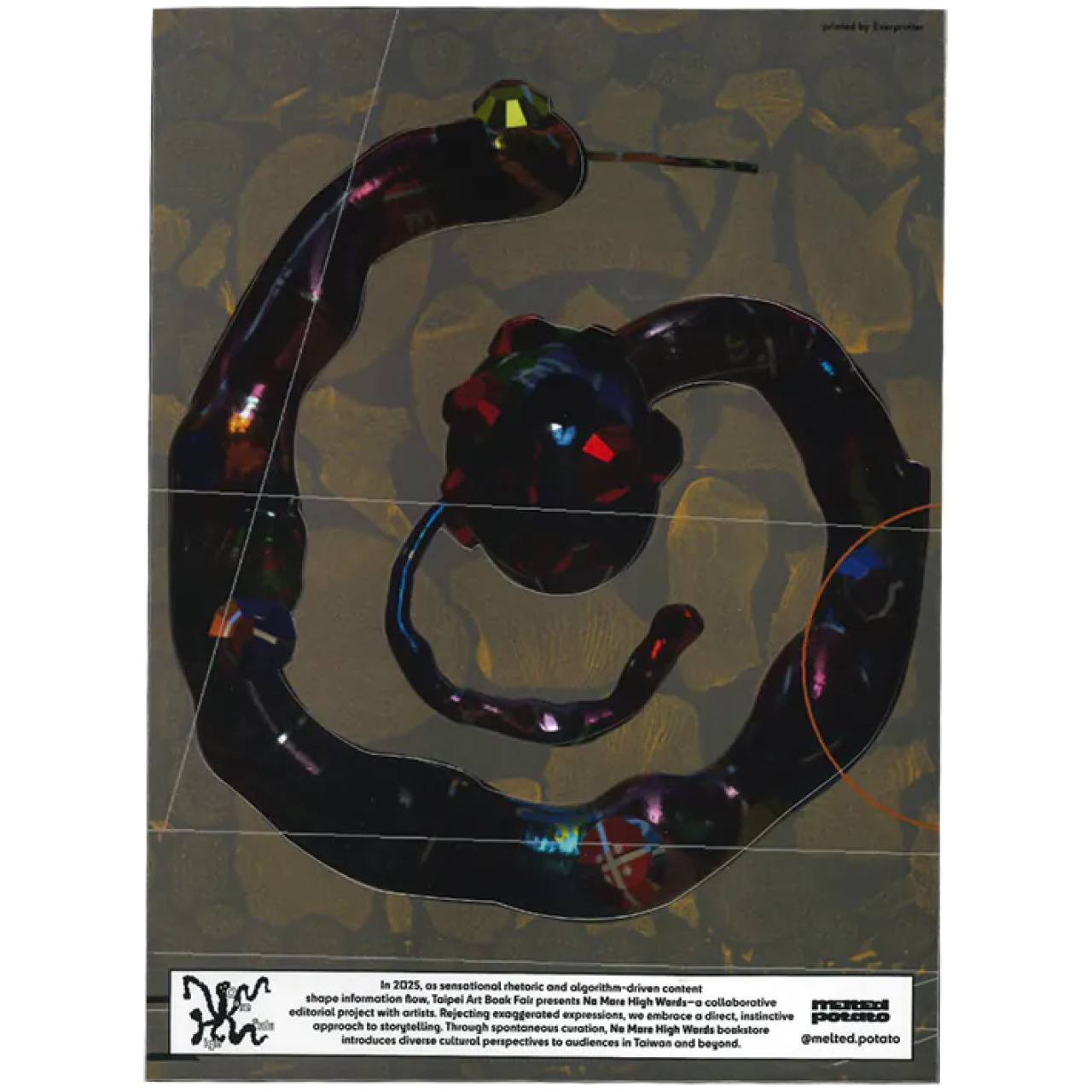 NMHW Artist Collab Taiwan Sticker { mEltEd potato - Earring }