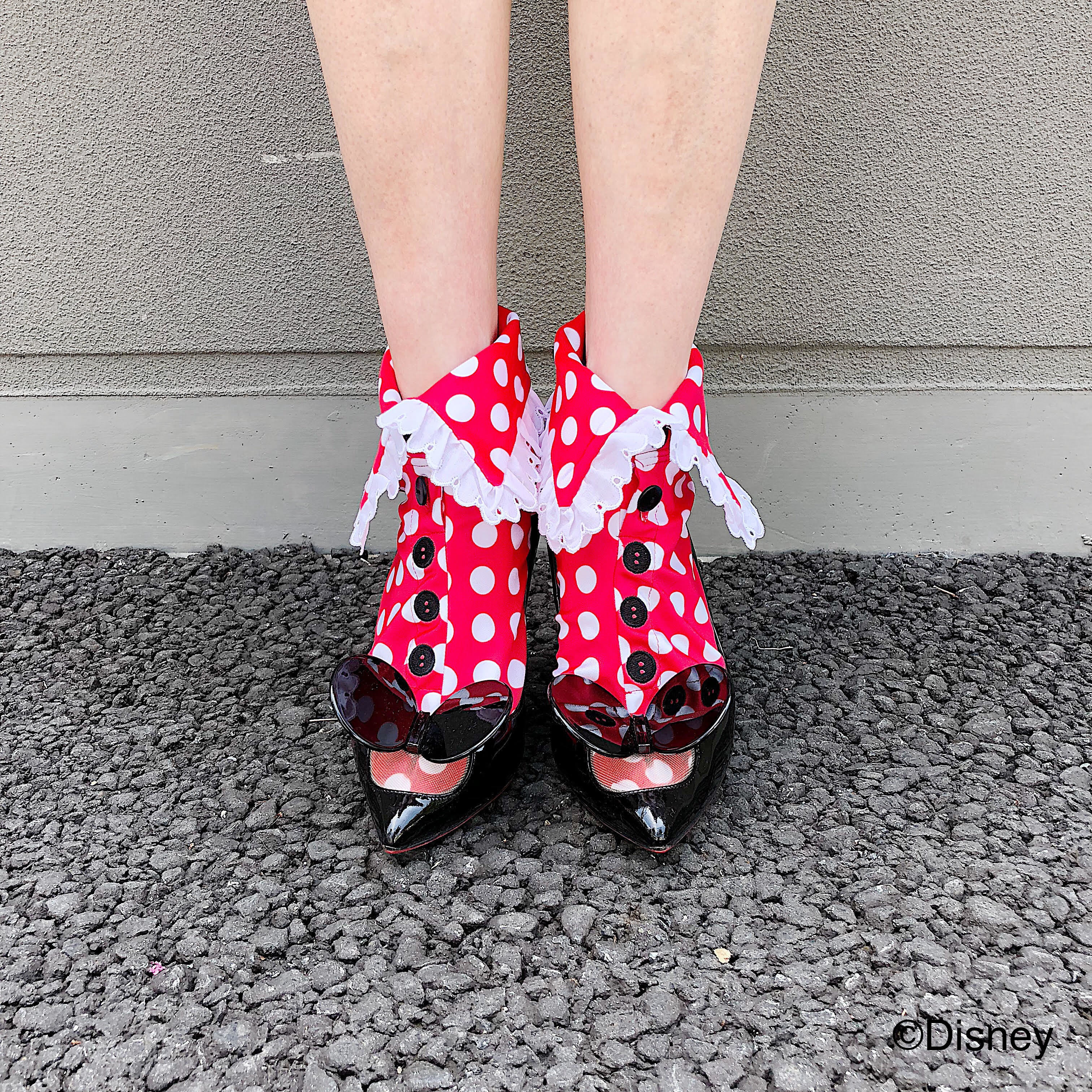 ディズニーキャラクターソックス ミニーマウス Erimaki Sox ディズニーキャラクターソックス ミニーマウス Erimaki Sox
