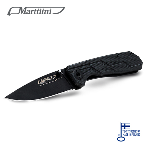 フォールディング ナイフ マルティーニ ブラック ボックス入り Rapala Style