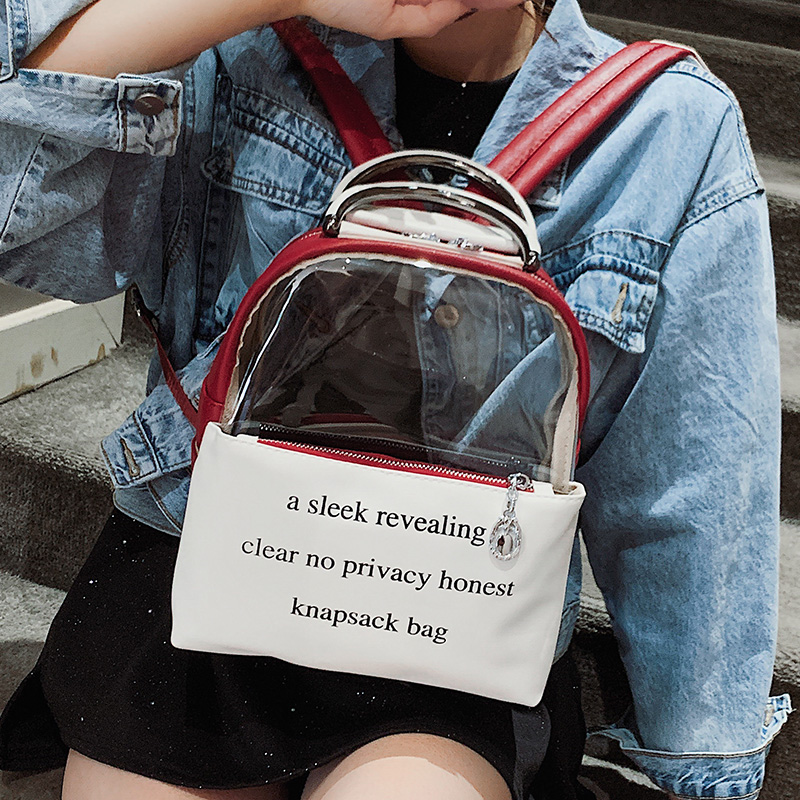 バッグ 新作透明感あり欧米ファッションリュック ファッションプチプラ通販のxacart 代 30代に話題のトレンドファッション通販