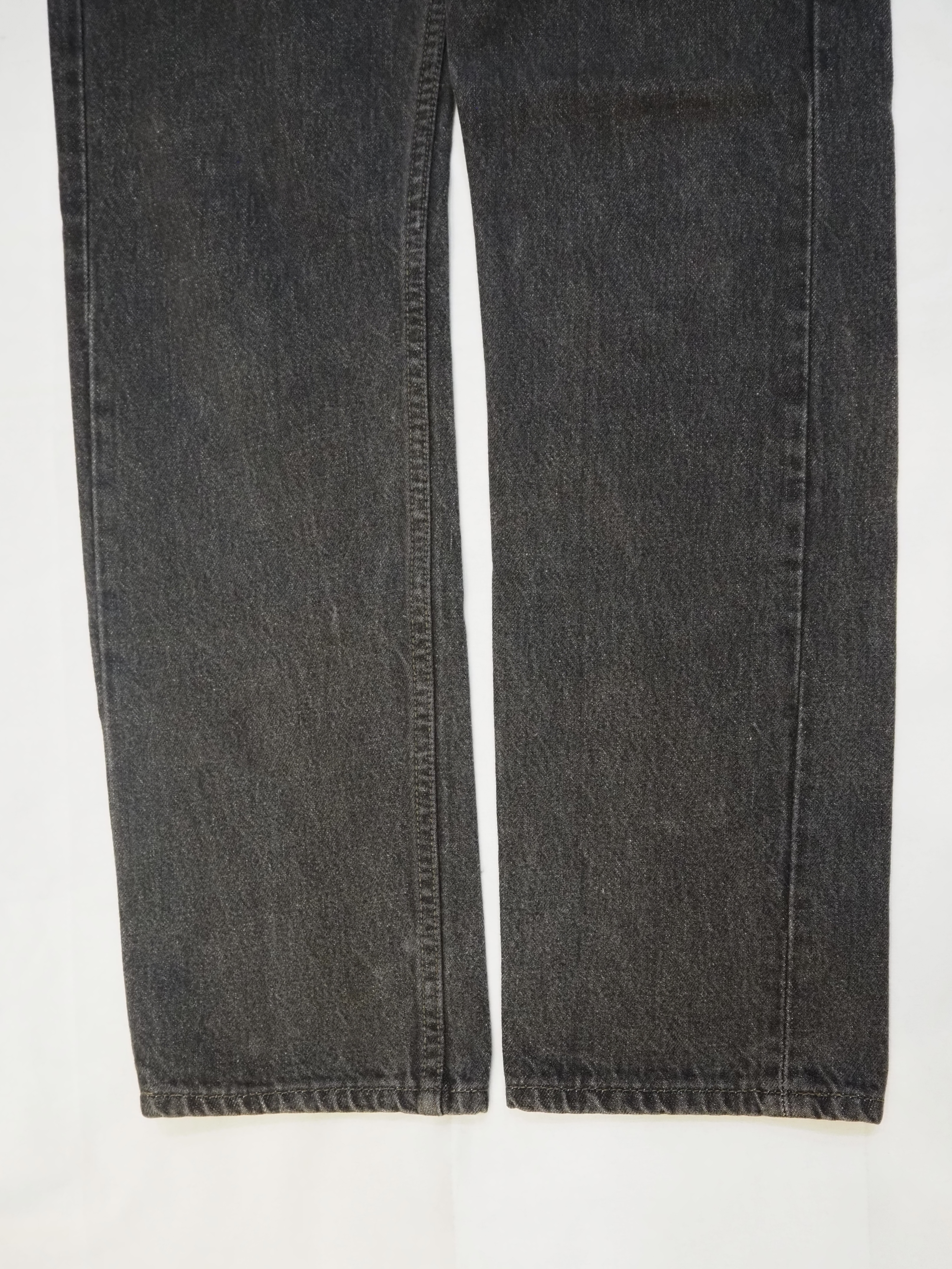 90’s Levi’s 501 Black Denim 29×30 “先染め" の画像 3