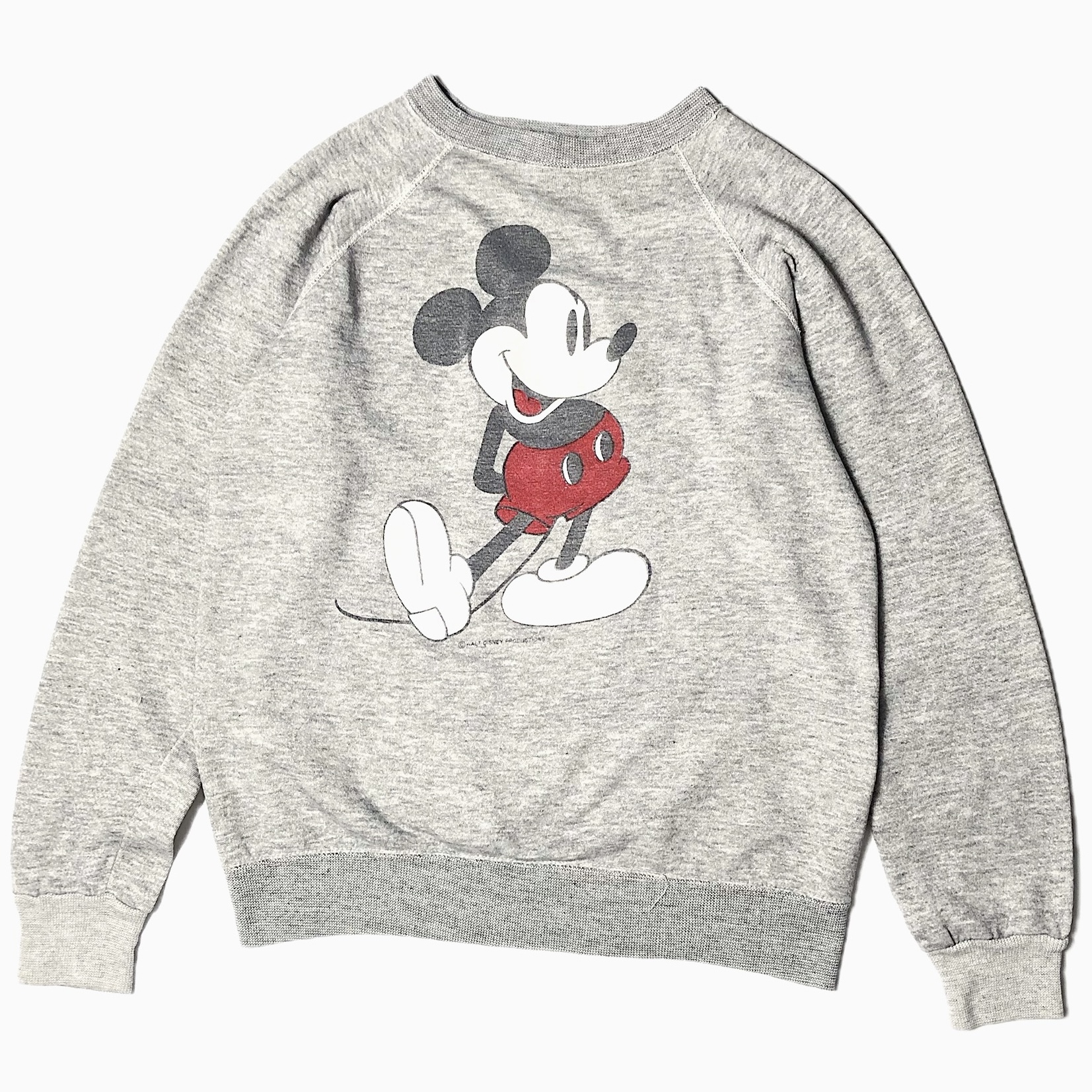 Vintage 70's【Walt Disney CHARACTER】"Mickey Mouse" Sweat