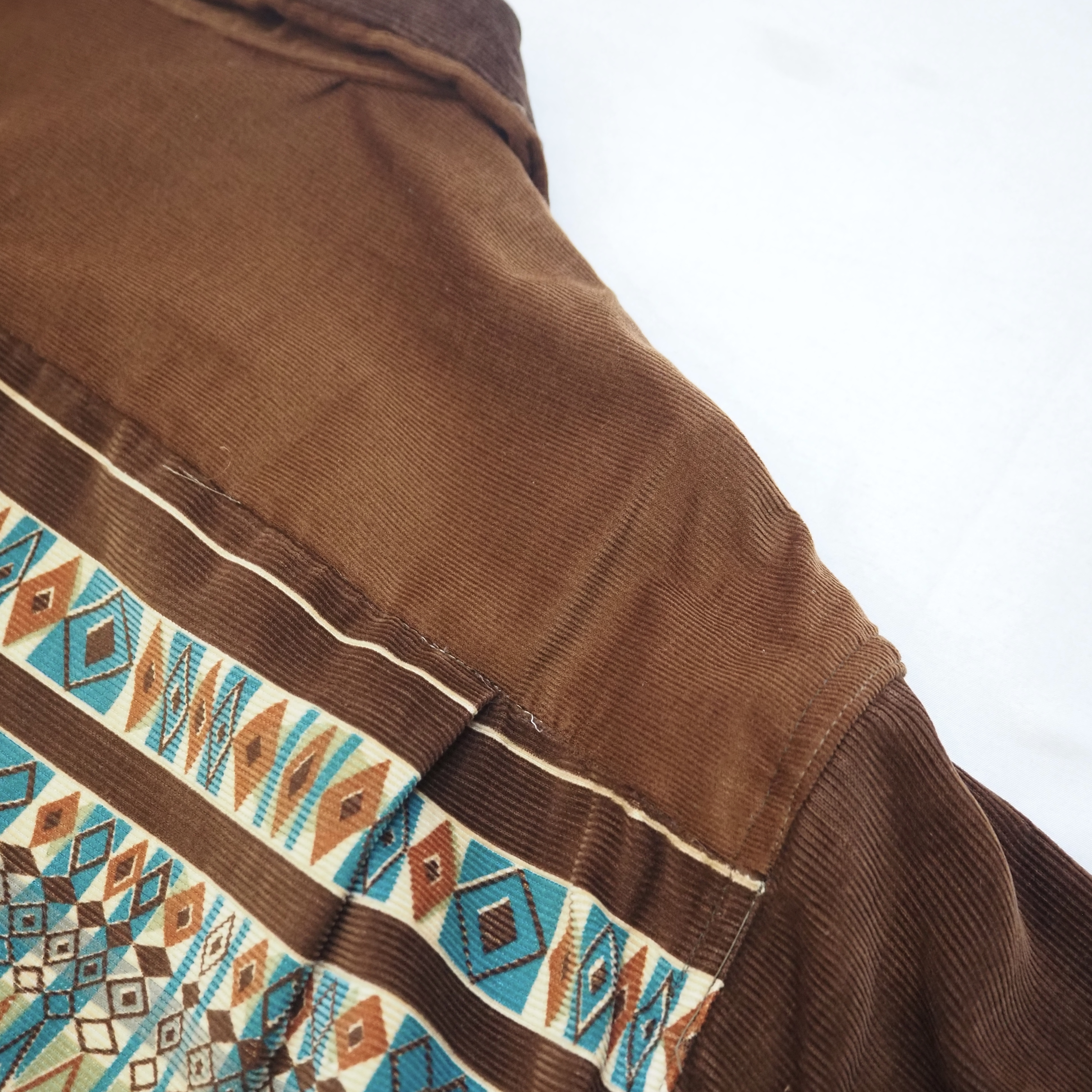 50’s Towncraft Printed Corduroy Shirt の画像 16