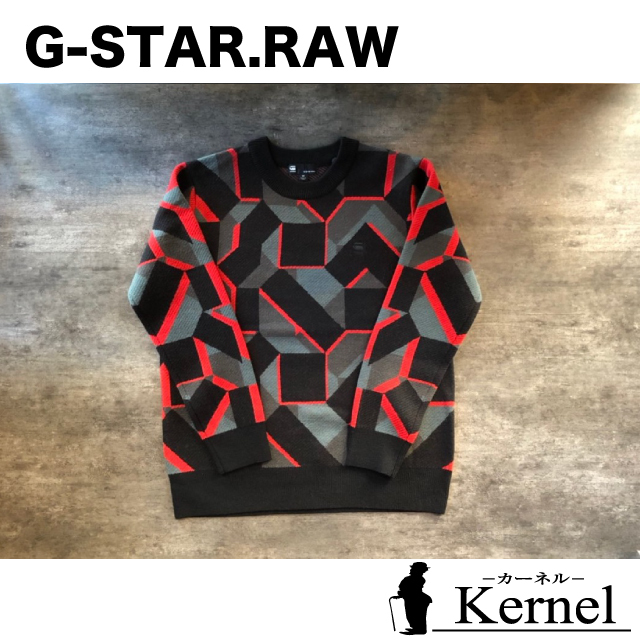G Star Raw ジースターロウ Mimesis R Knit L S Kernel カーネル G Star Raw ジースターロウ Mimesis R Knit L S Kernel カーネル