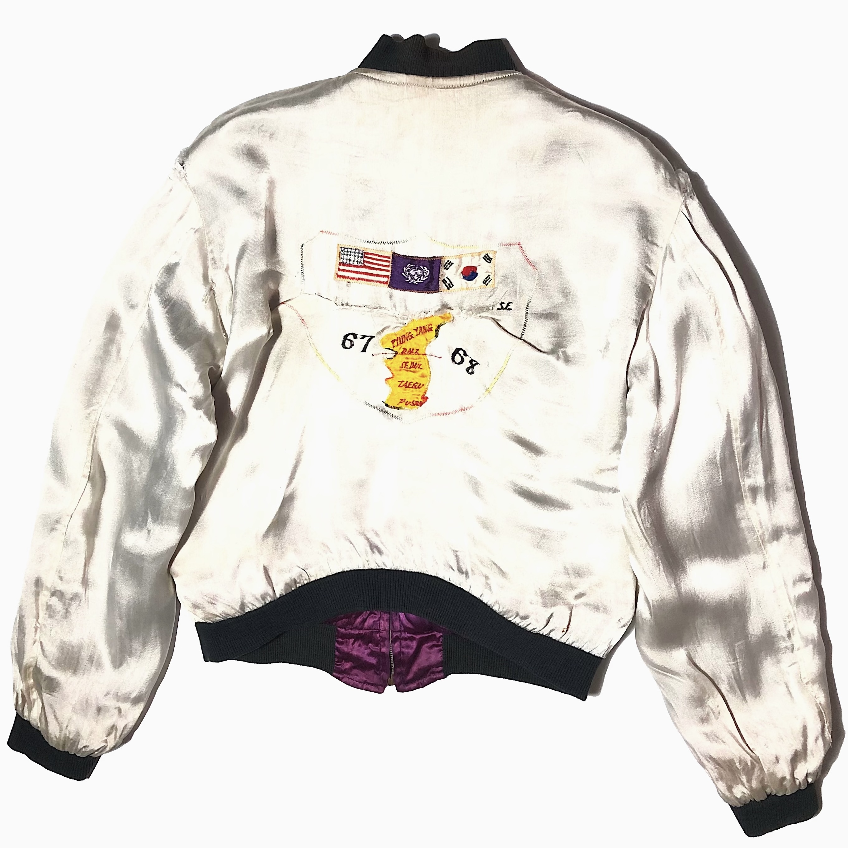 Vintage 60's "KOREA" Souvenir Jacket の画像 4
