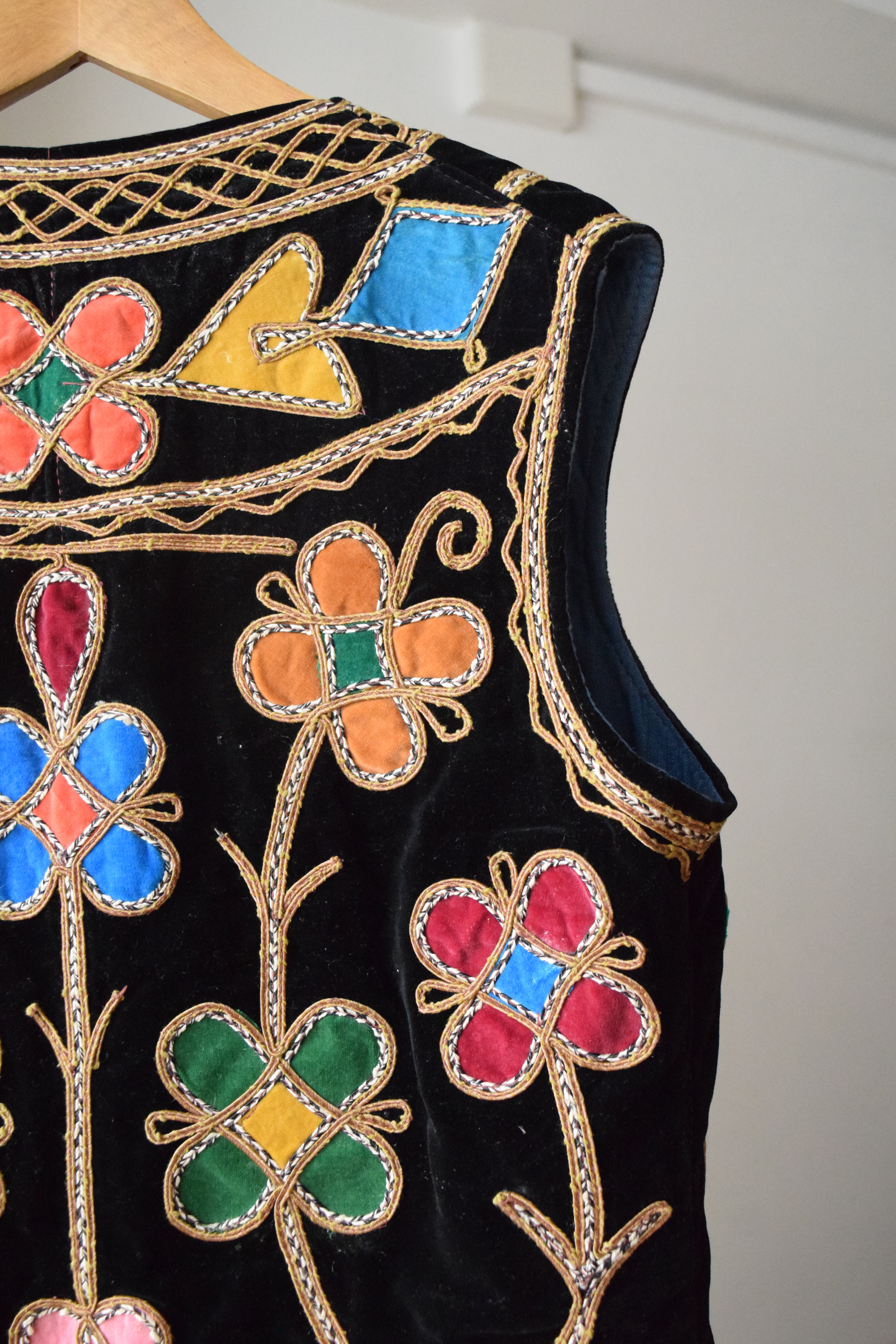 60s Turkey's Hand made vest の画像 9