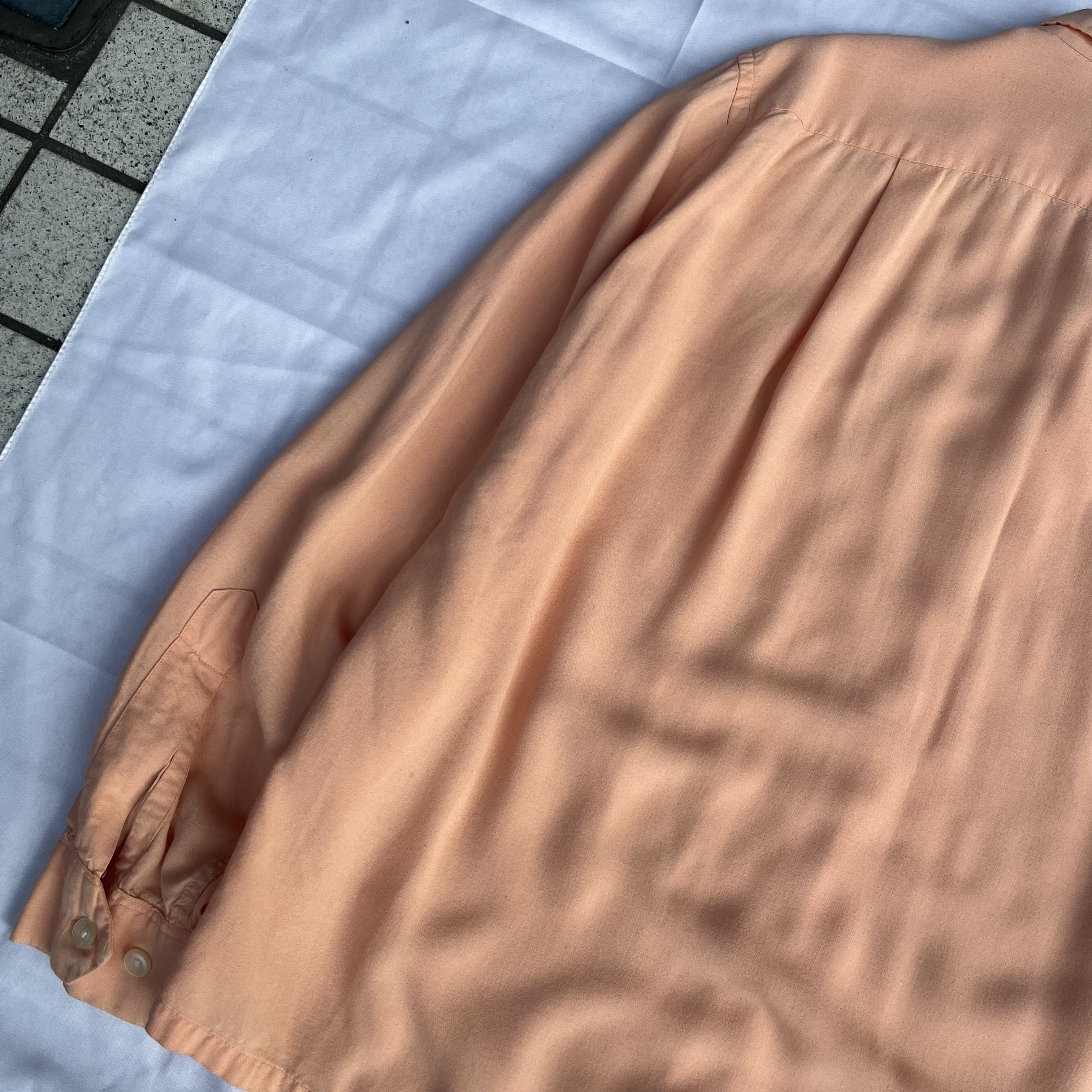 50’s Rayon Shirt “Pink” の画像 13