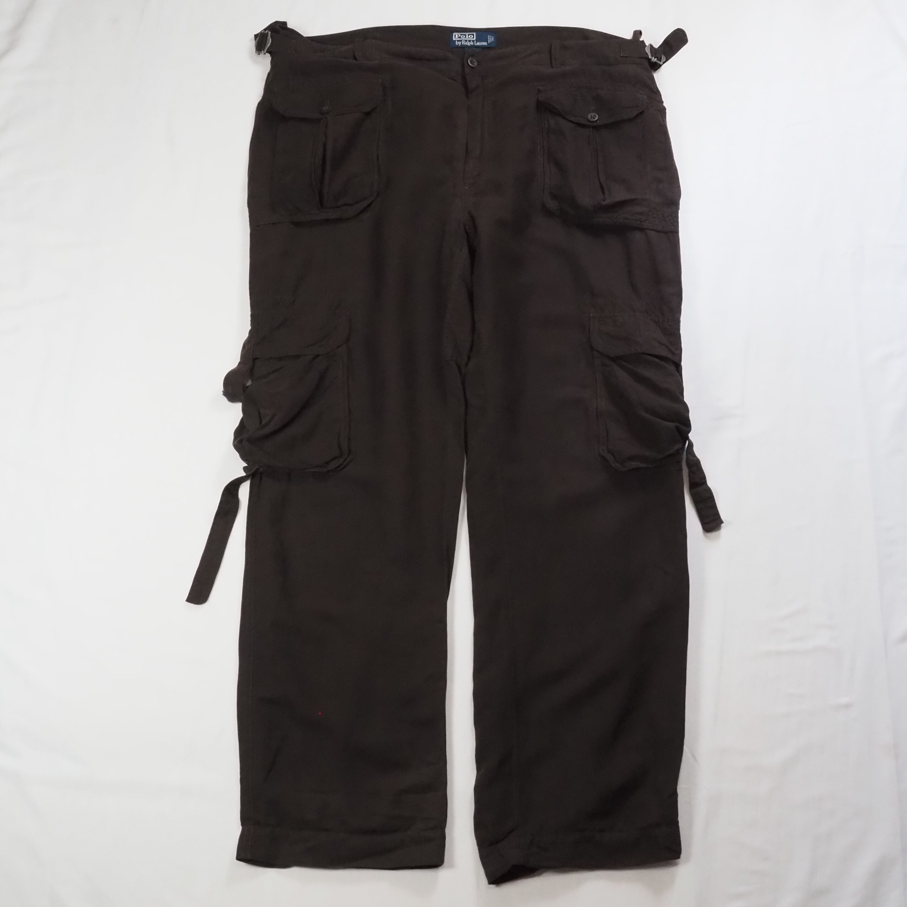 90's Ralph Lauren カーゴパンツ シルクリネン