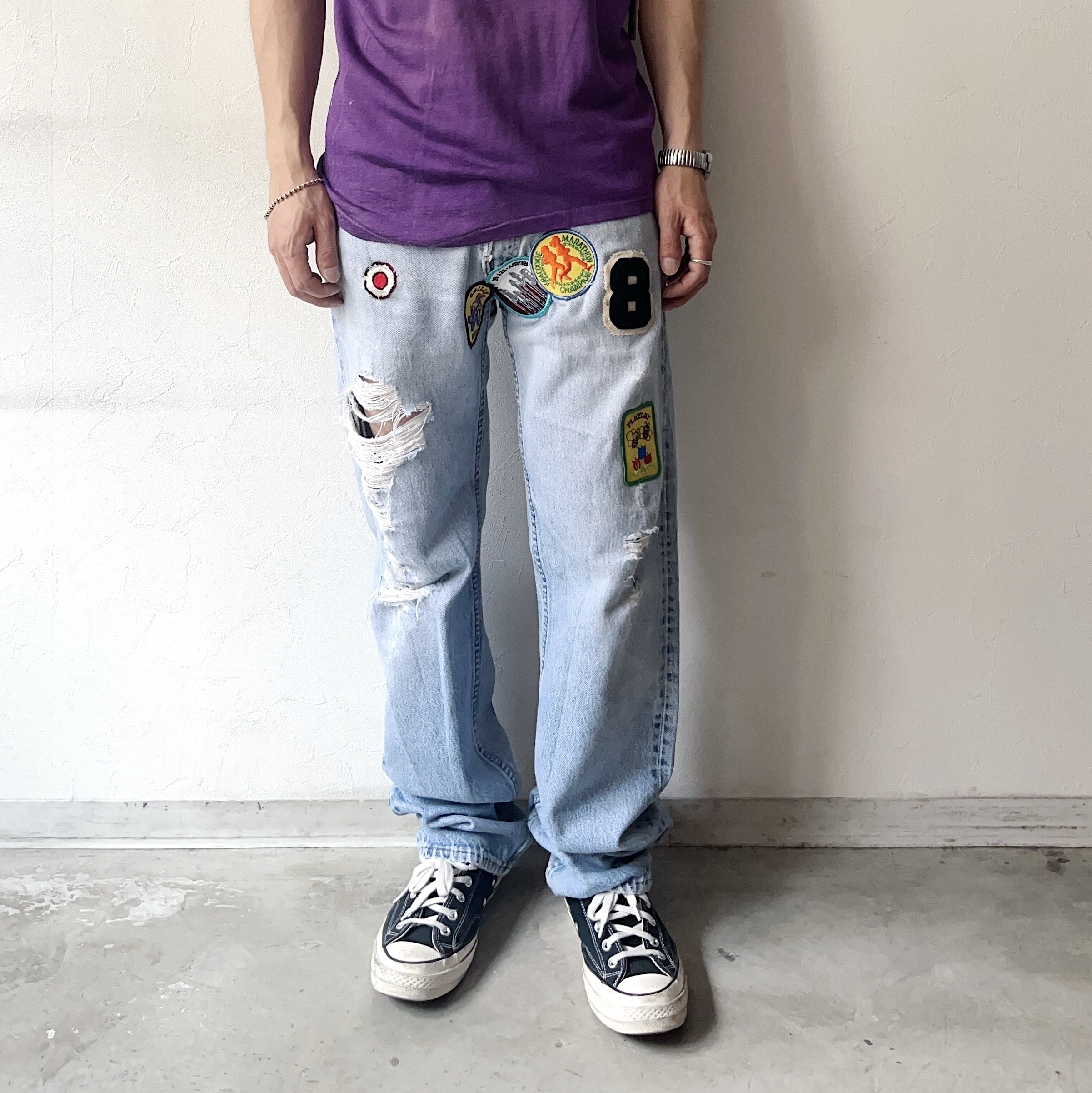 Vintage 90's【Levi's】Grunge Denim Pants の画像 3