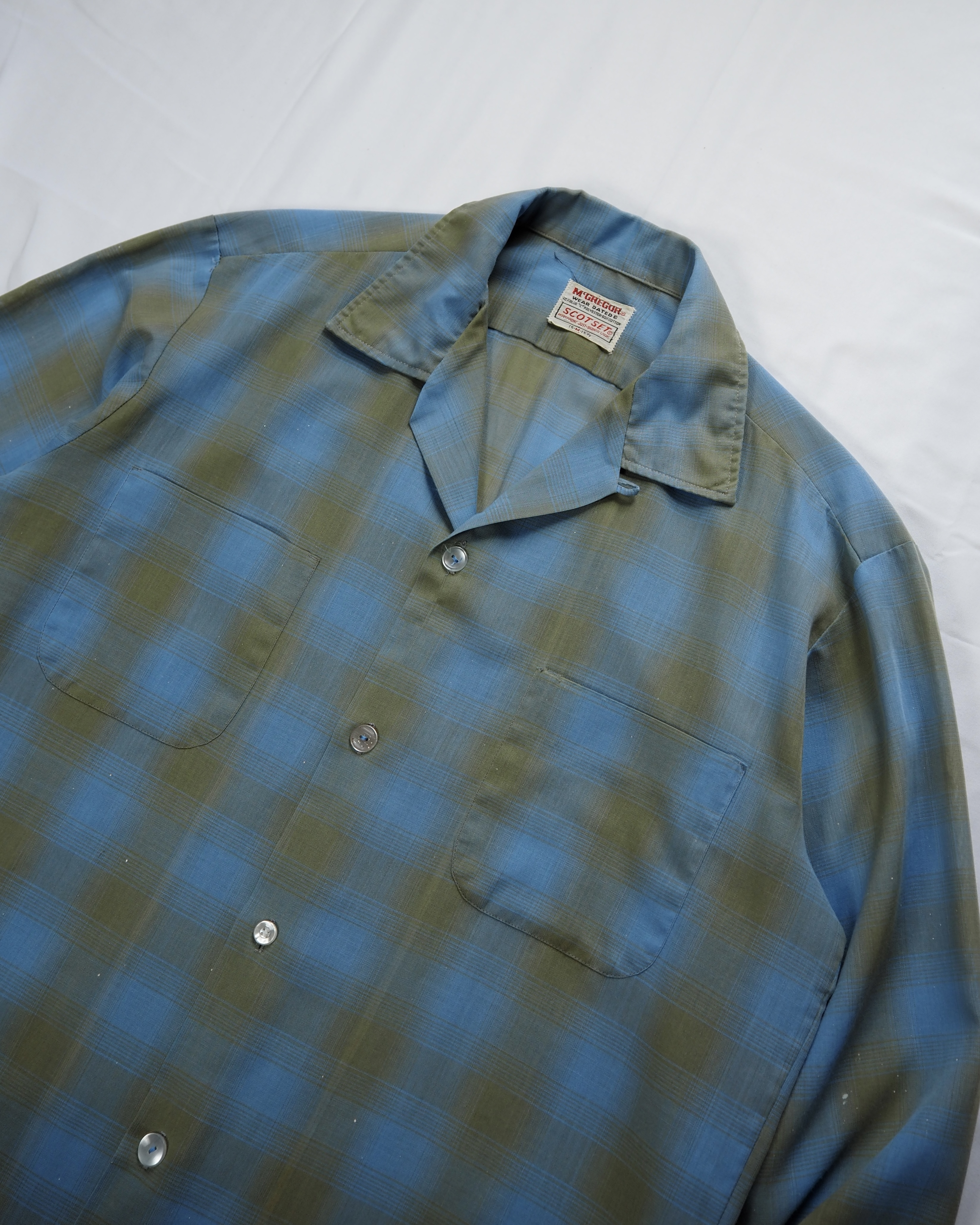 60’s McGregor オンブレシャツ ポリコットン の画像 2