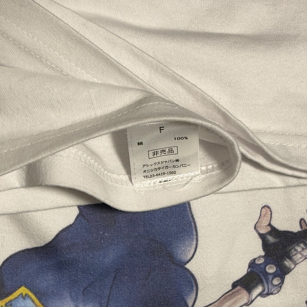 CAPCOM Street Fighter V × オニツカタイガー × 漫画家桂正和 春麗【古着/Tシャツ/格闘ゲーム/希少品/非売品/ASK品】